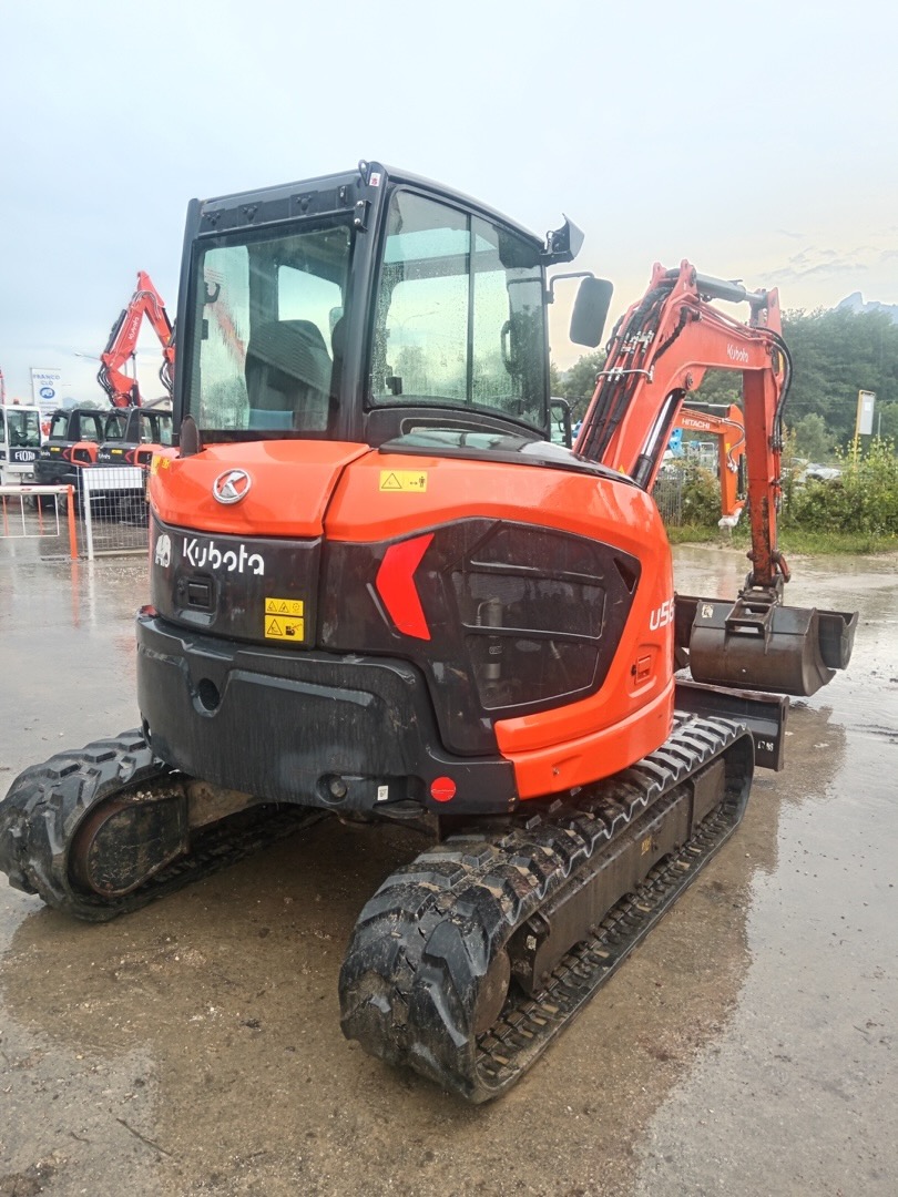 Mini escavatore KUBOTA U56-5 KGLS2AT - Franco Clò Macchine Movimento Terra