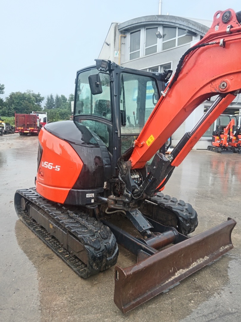 Mini escavatore KUBOTA U56-5 KGLS2AT - Franco Clò Macchine Movimento Terra