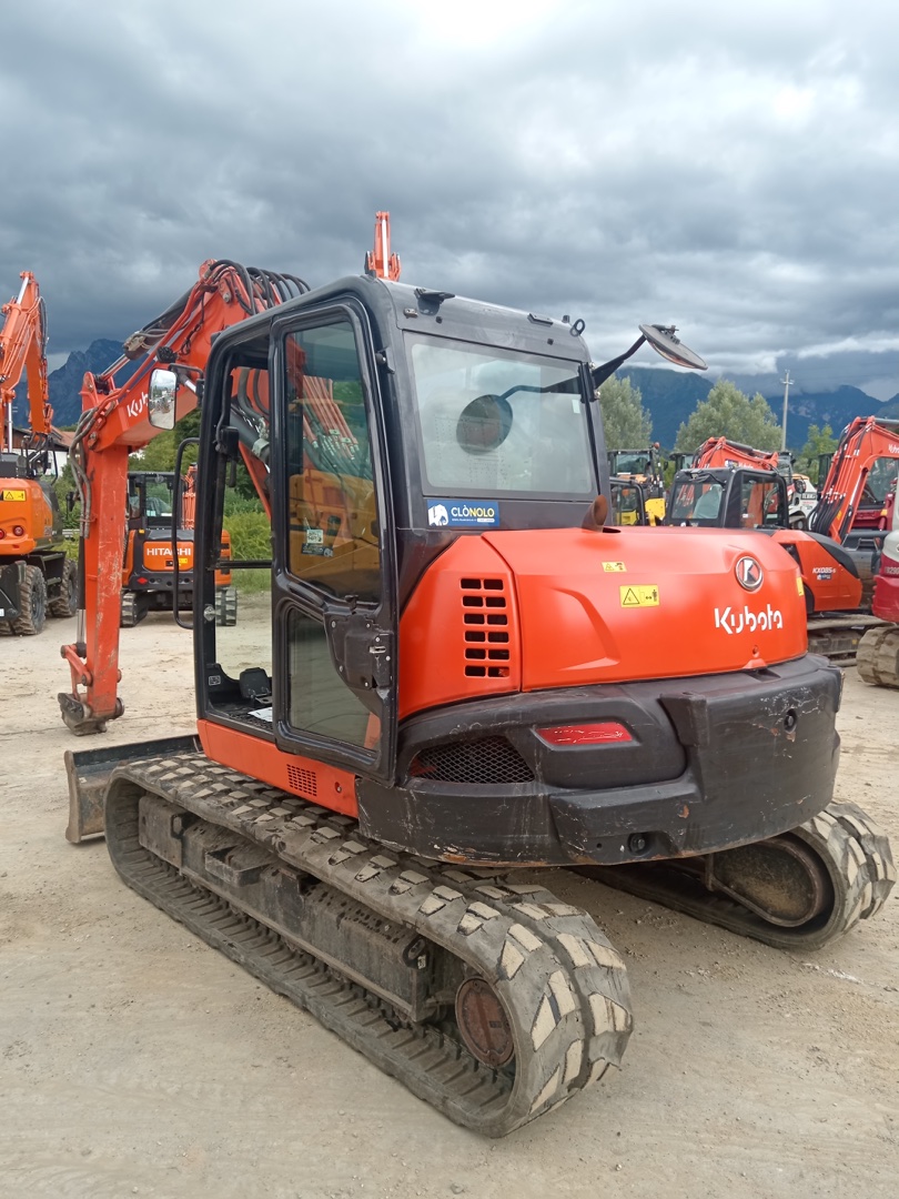 Kubota KX080-4 2P GLAT compact excavator - Franco Clò Macchine Movimento Terra