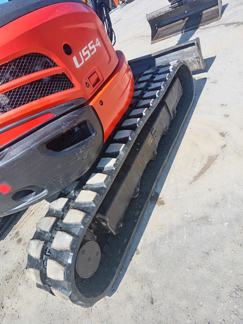 KUBOTA U55.4 KGLS2 mini excavator - Franco Clò Macchine Movimento Terra