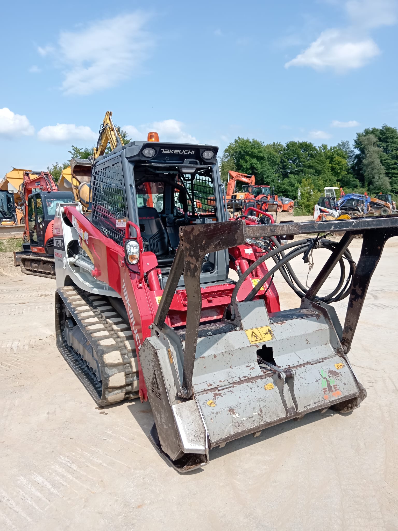 TAKEUCHI TL12R2 compact track loader - Franco Clò Macchine Movimento Terra
