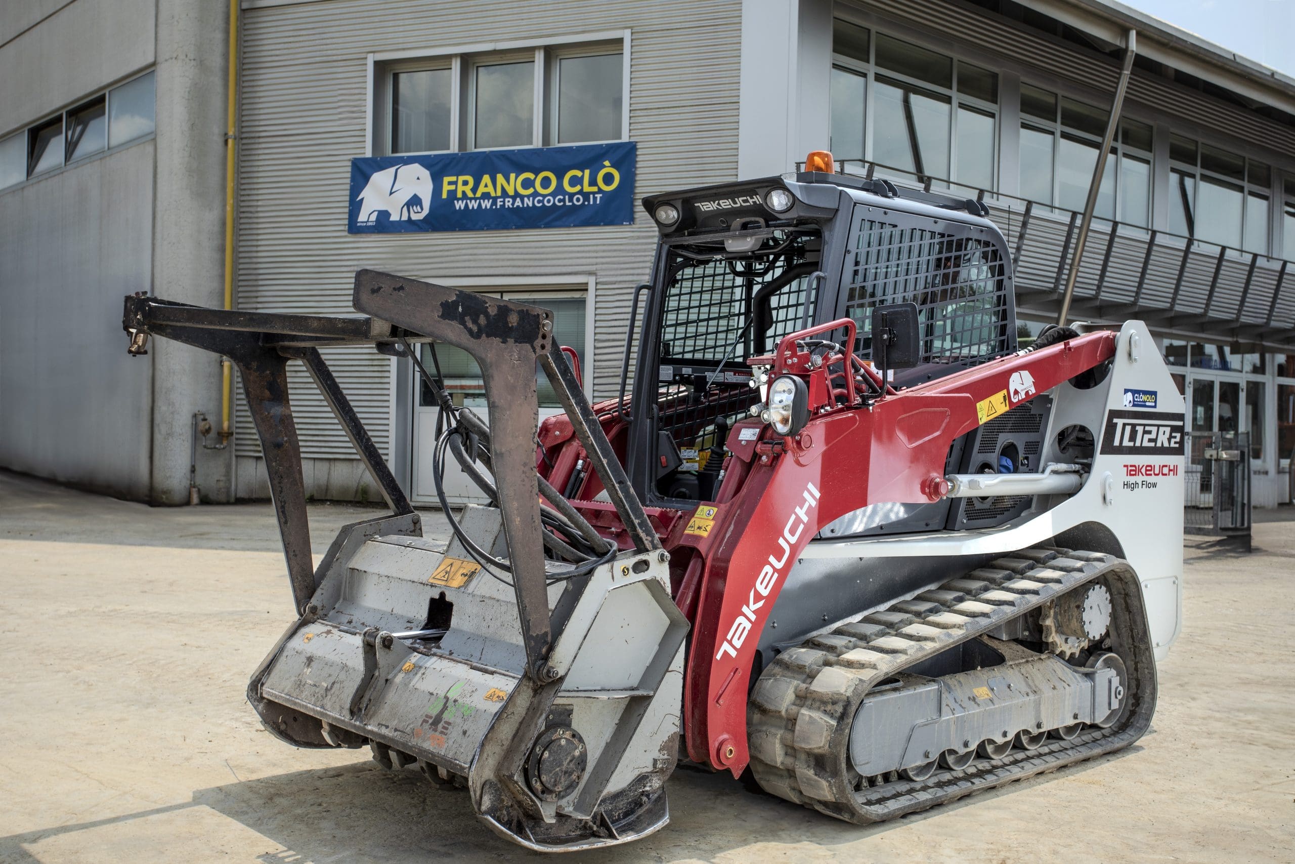 TAKEUCHI TL12R2 compact track loader - Franco Clò Macchine Movimento Terra