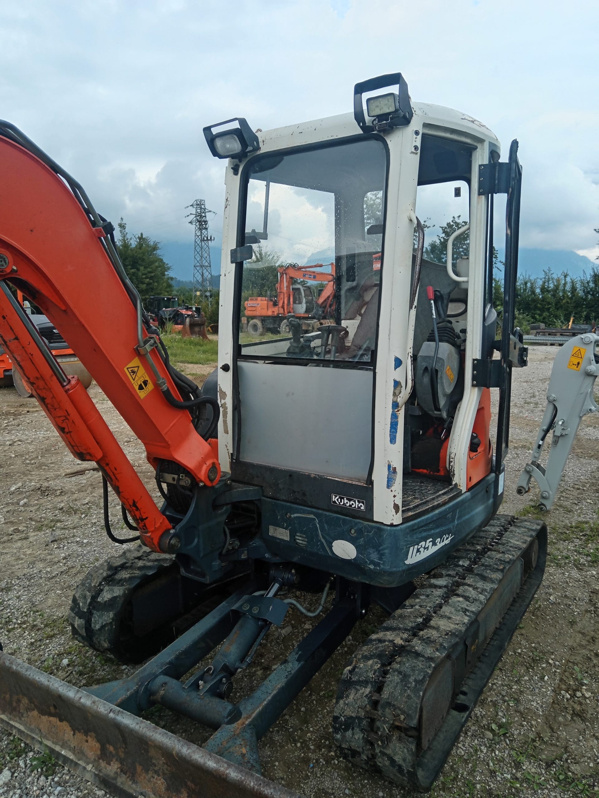KUBOTA U35.3 compact mini excavator - Franco Clò Macchine Movimento Terra