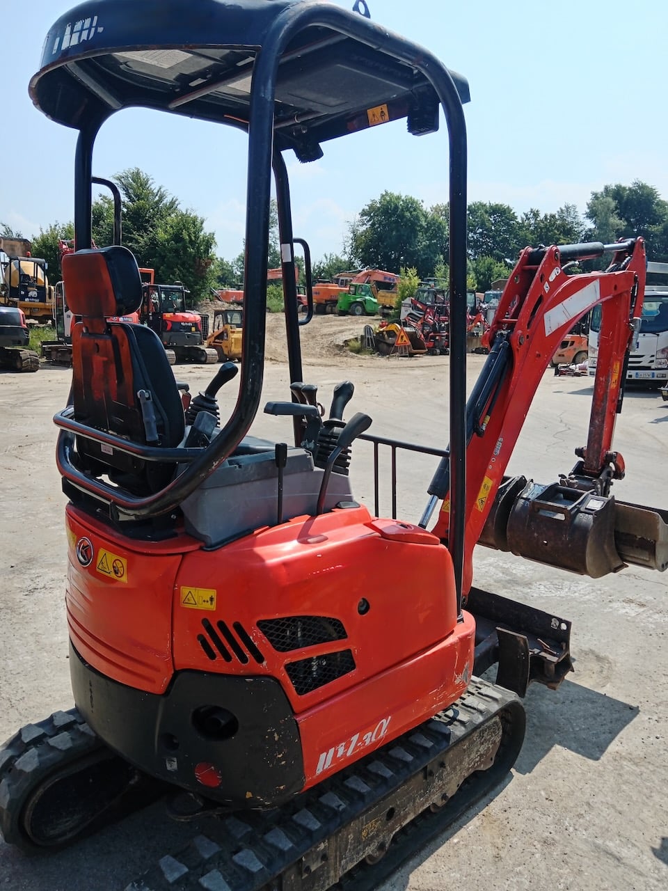 KUBOTA U17.3 mini excavator - Franco Clò Macchine Movimento Terra