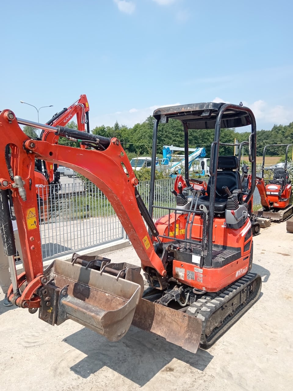 KUBOTA U17.3 mini excavator - Franco Clò Macchine Movimento Terra