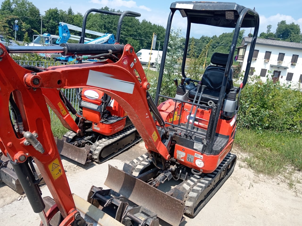 KUBOTA U17.3 L mini excavator - Franco Clò Macchine Movimento Terra