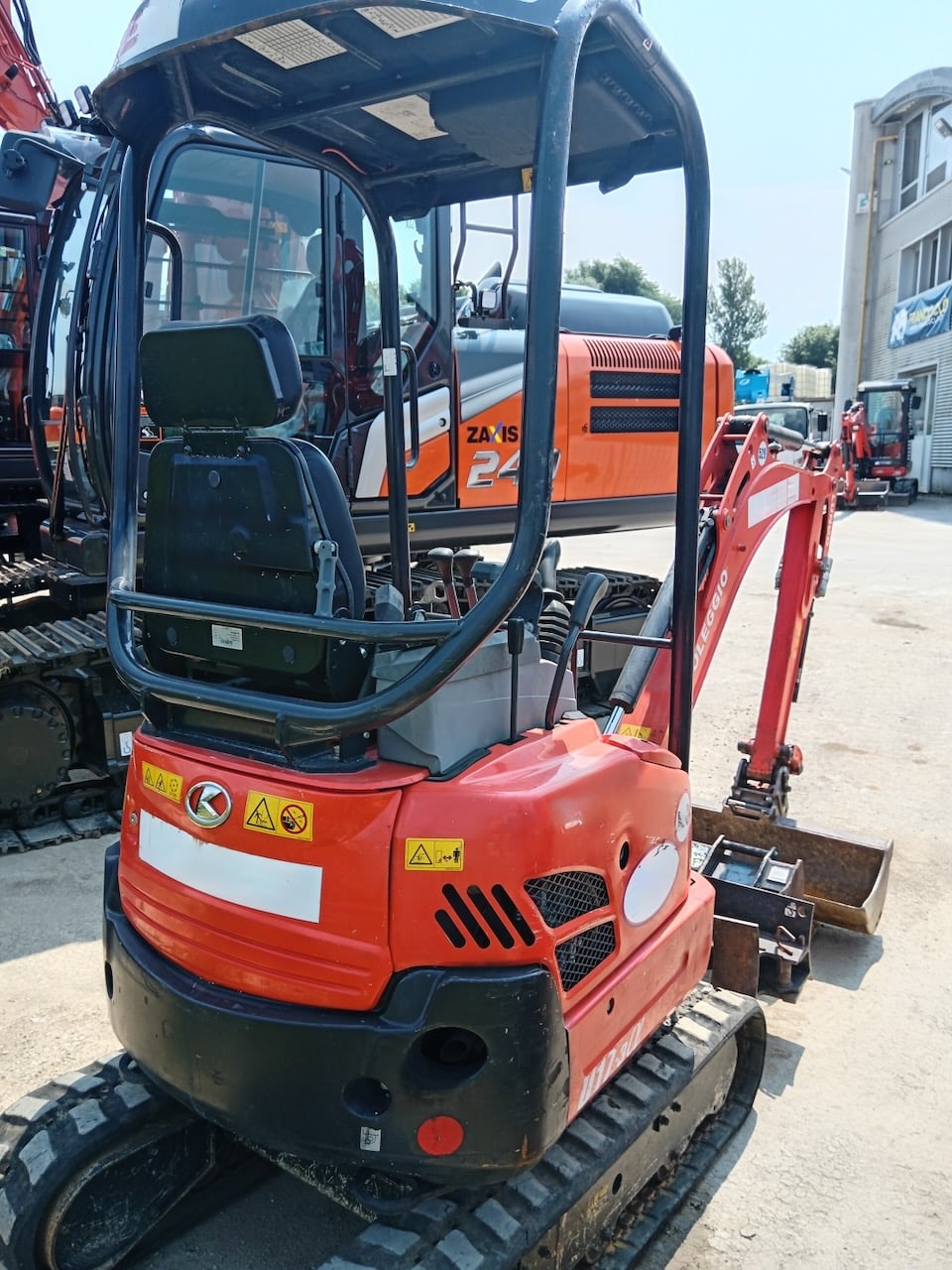KUBOTA U17.3 L mini excavator - Franco Clò Macchine Movimento Terra