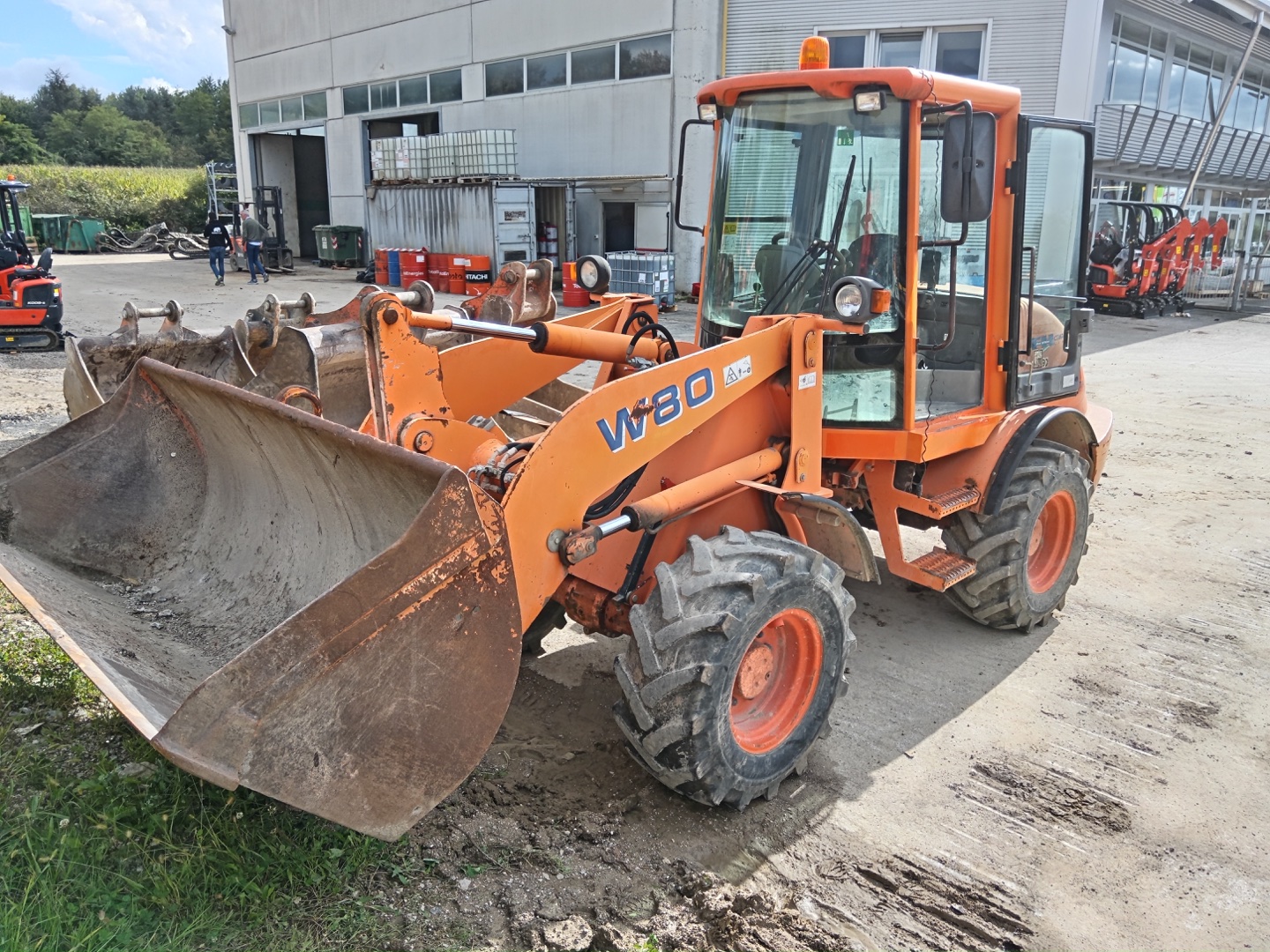 FIAT HITACHI W 80 H.2 wheel loader - Franco Clò Macchine Movimento Terra