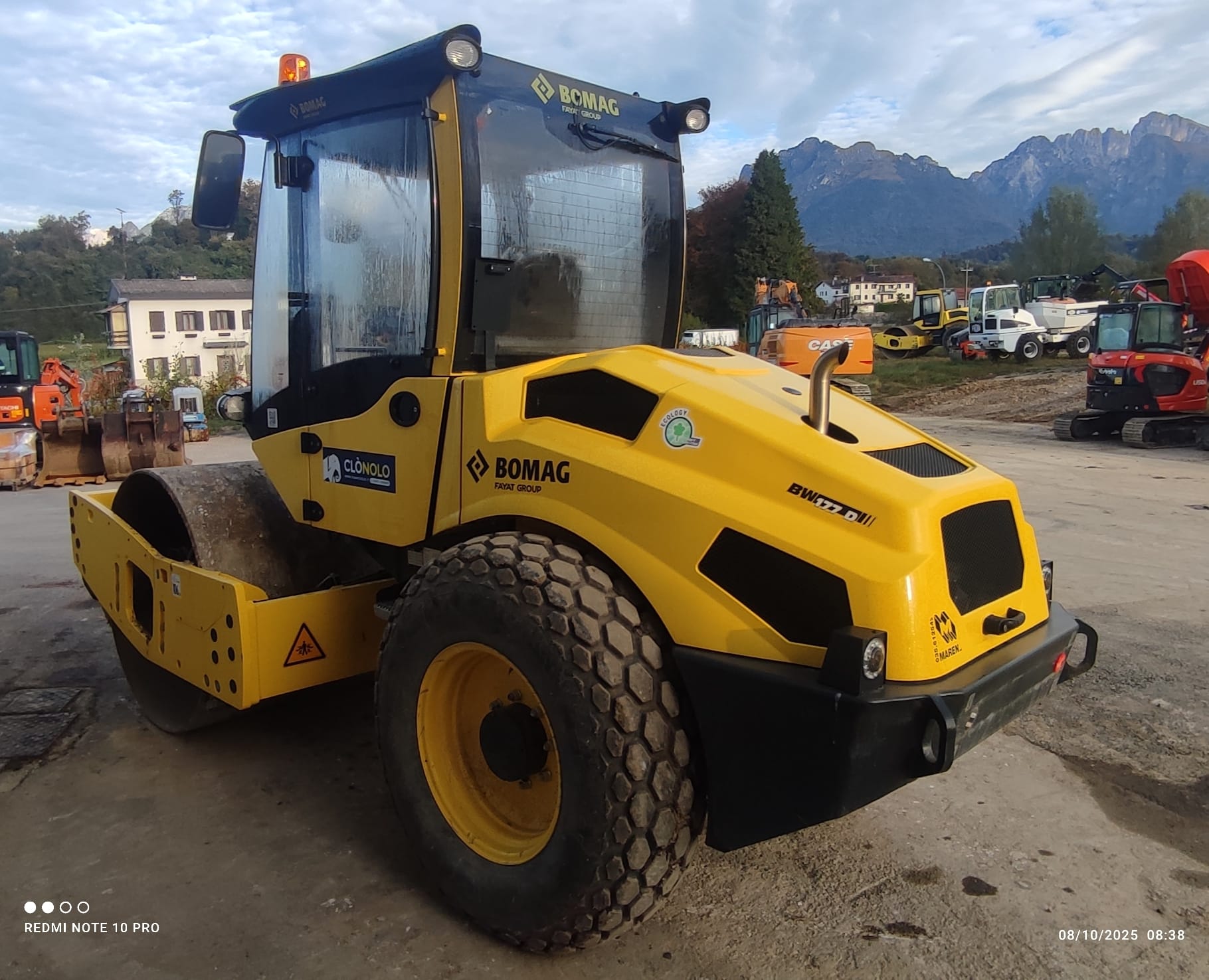 Rullo compattatore BOMAG BW 177 D-5 - Franco Clò Macchine Movimento Terra