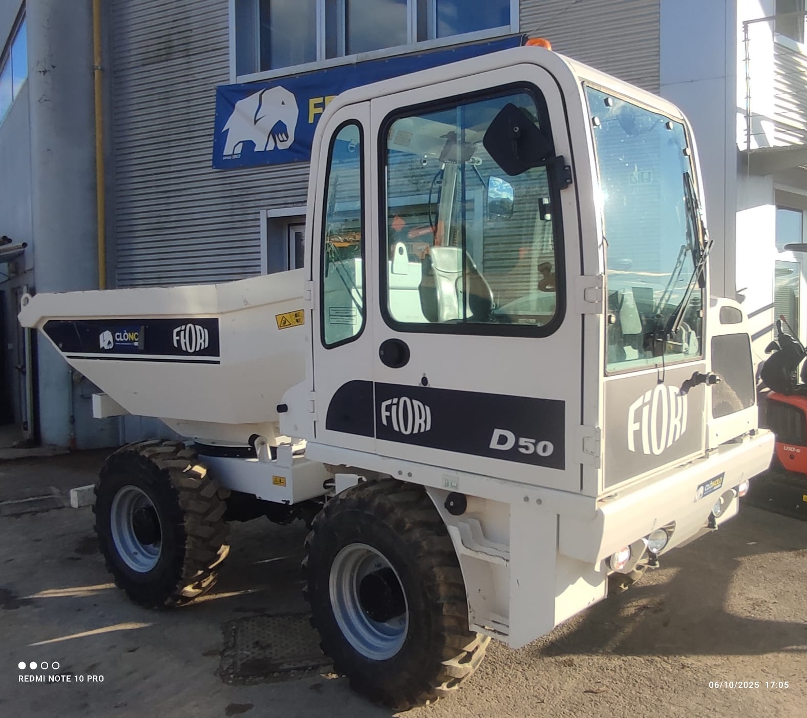 Dumper compatto FIORI D50 - Franco Clò Macchine Movimento Terra