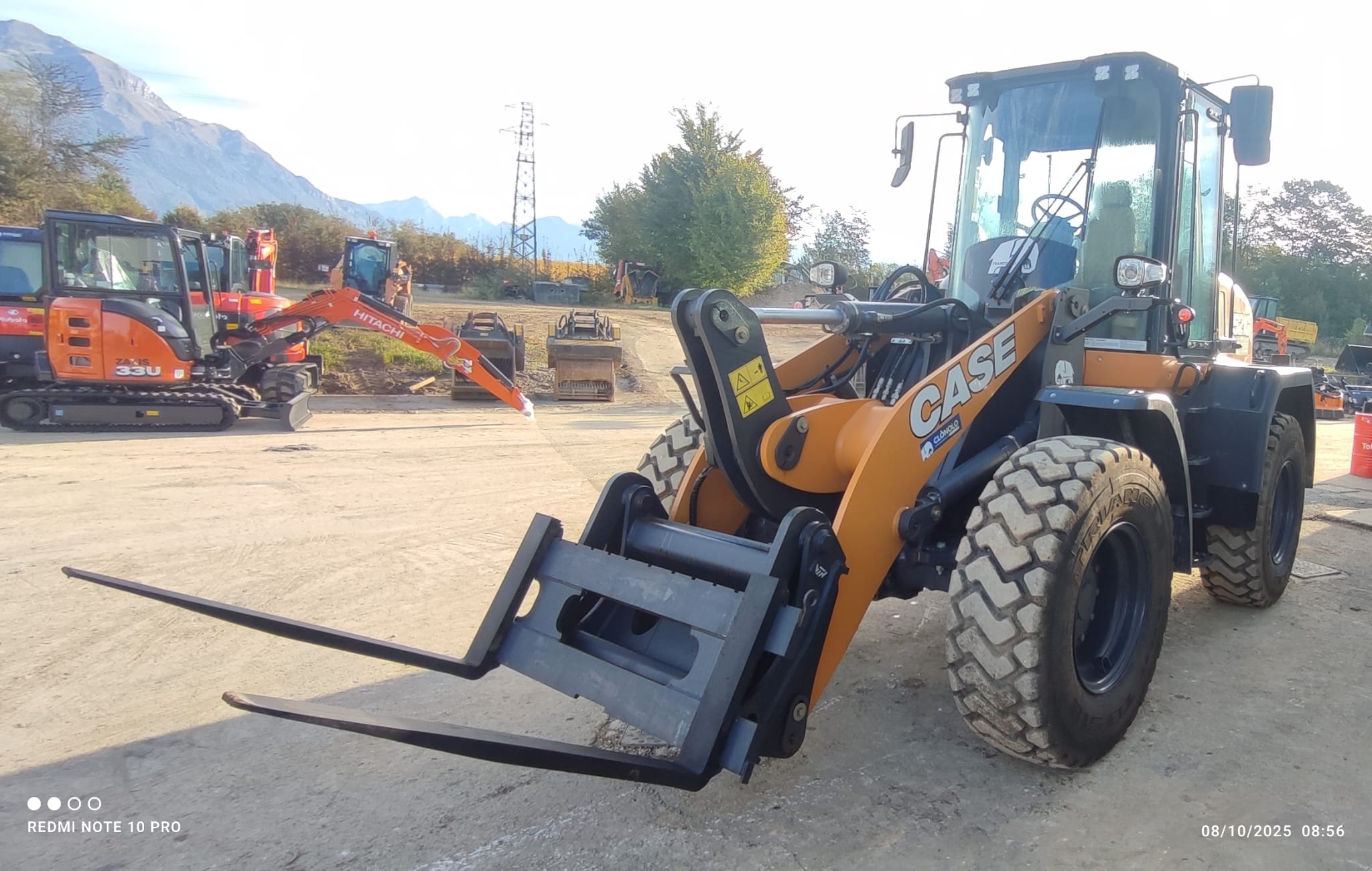 Pala gommata CASE 521 G - Franco Clò Macchine Movimento Terra