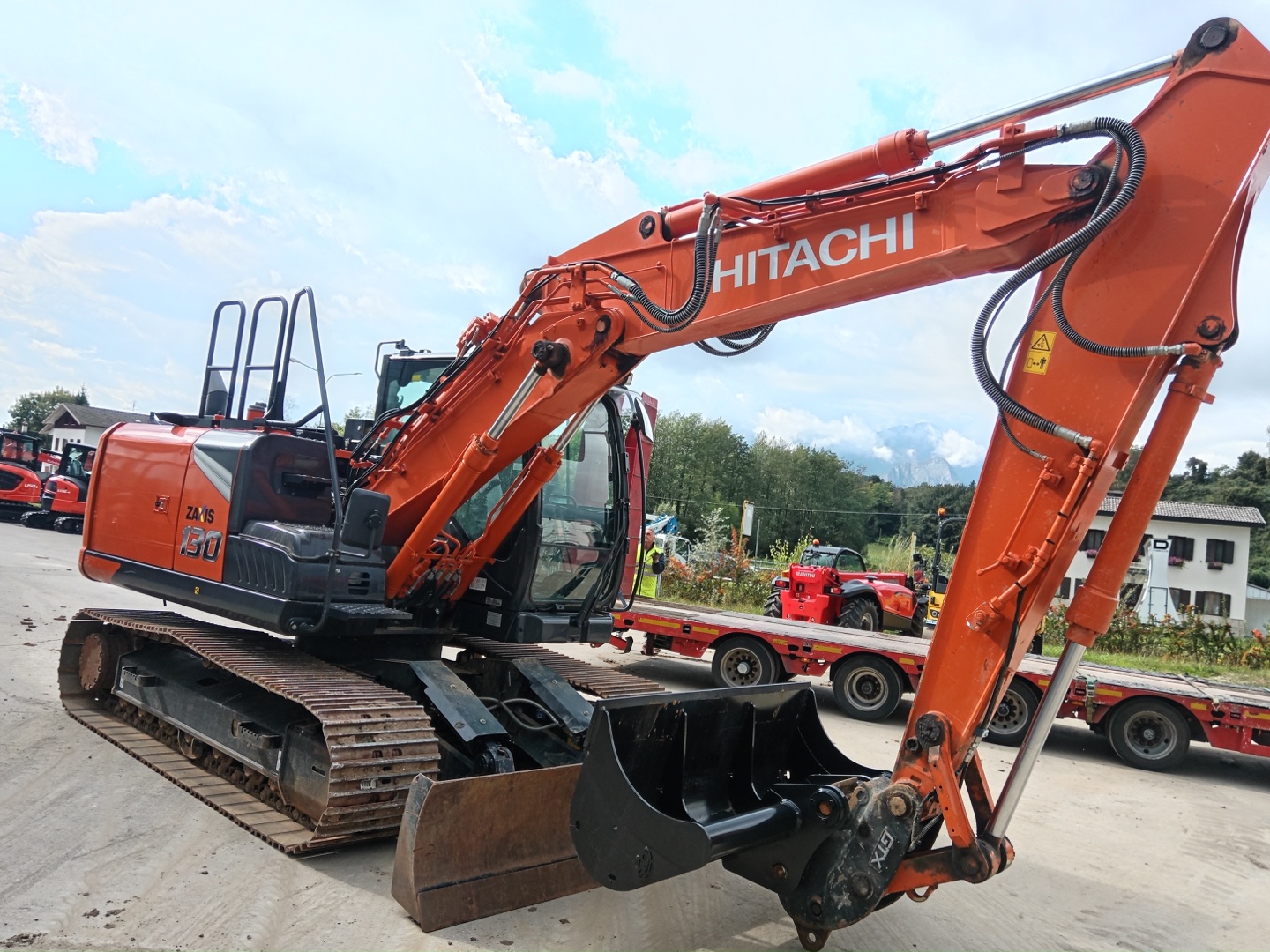 HITACHI ZX 130.7/2P escavatore cingolato - Franco Clò Macchine Movimento Terra