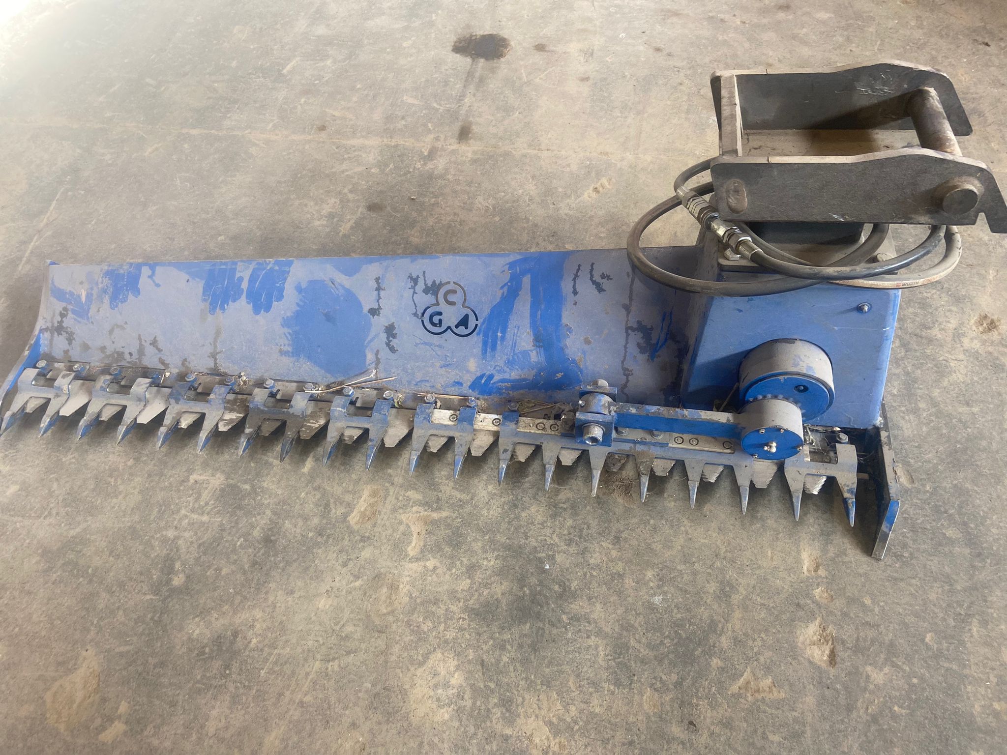 Barra falciante tosasiepi MG 150-5 - Franco Clò Macchine Movimento Terra