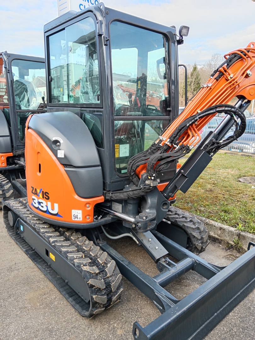 HITACHI ZX33 U-6 CLRK2 mini crawler excavator - Franco Clò Macchine Movimento Terra