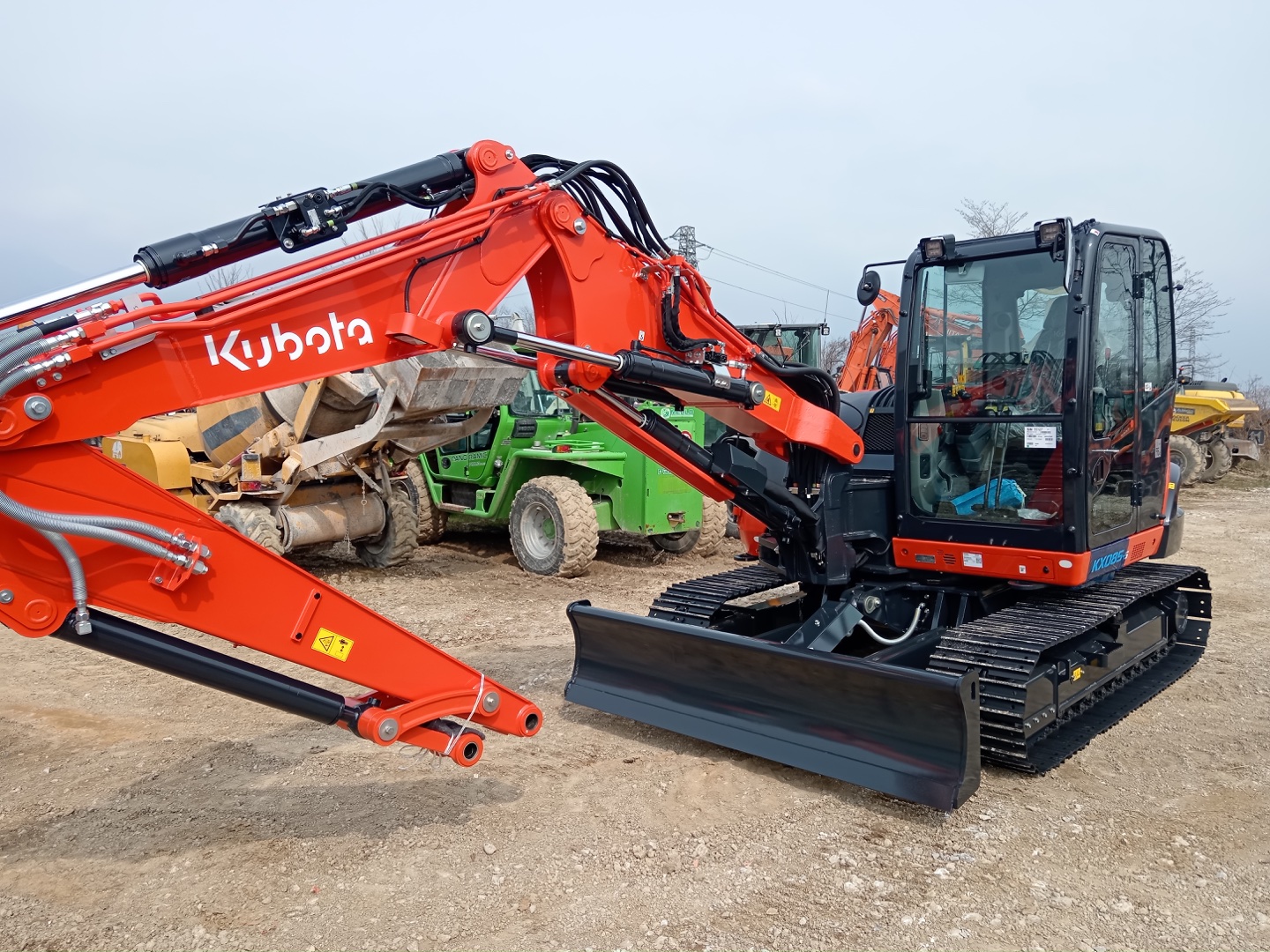 Midi escavatore KUBOTA KX085-5 2P GLAT - Franco Clò Macchine Movimento Terra