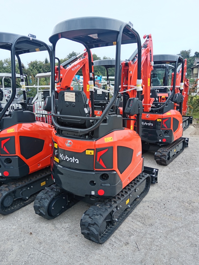 Mini escavatore KUBOTA U18-5 VHGL F1 - Franco Clò Macchine Movimento Terra