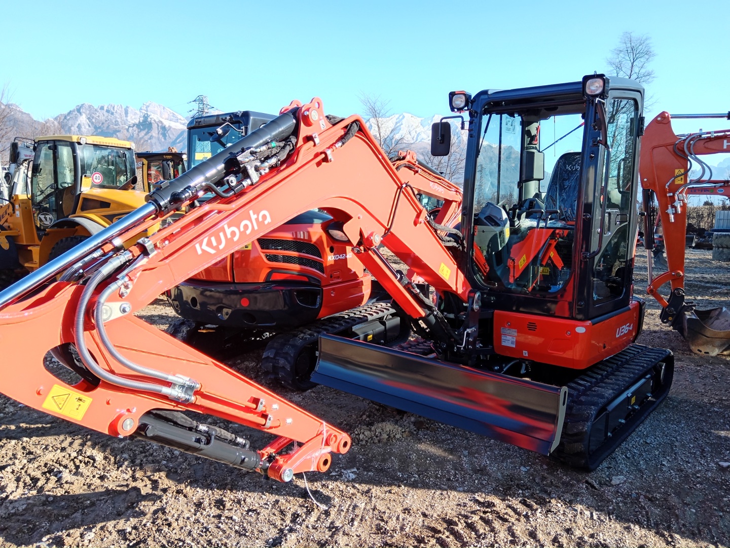 KUBOTA U 36.4 KGLS2 AT mini excavator - Franco Clò Macchine Movimento Terra