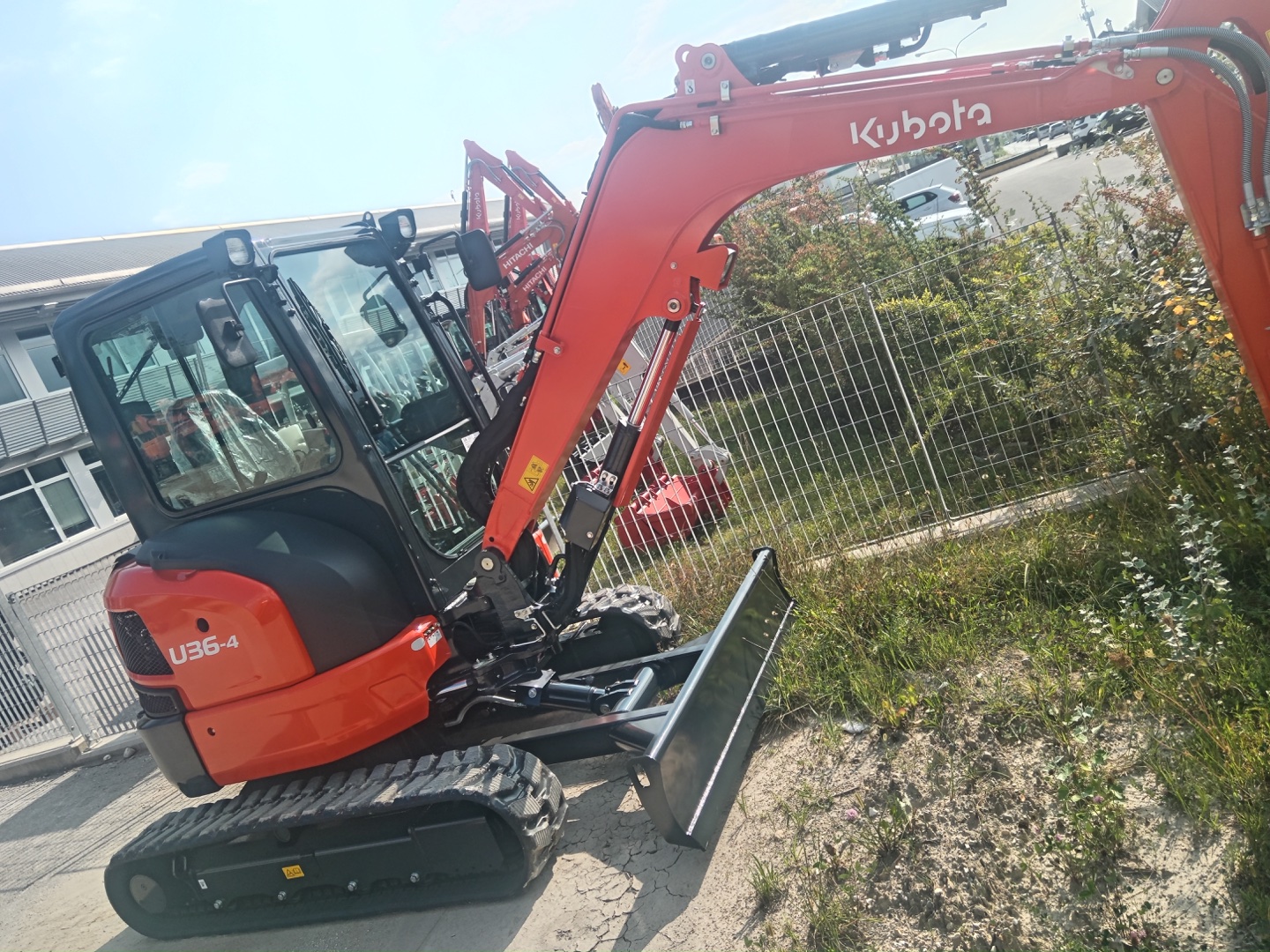 KUBOTA U 36.4 KGLS2 AT mini excavator - Franco Clò Macchine Movimento Terra