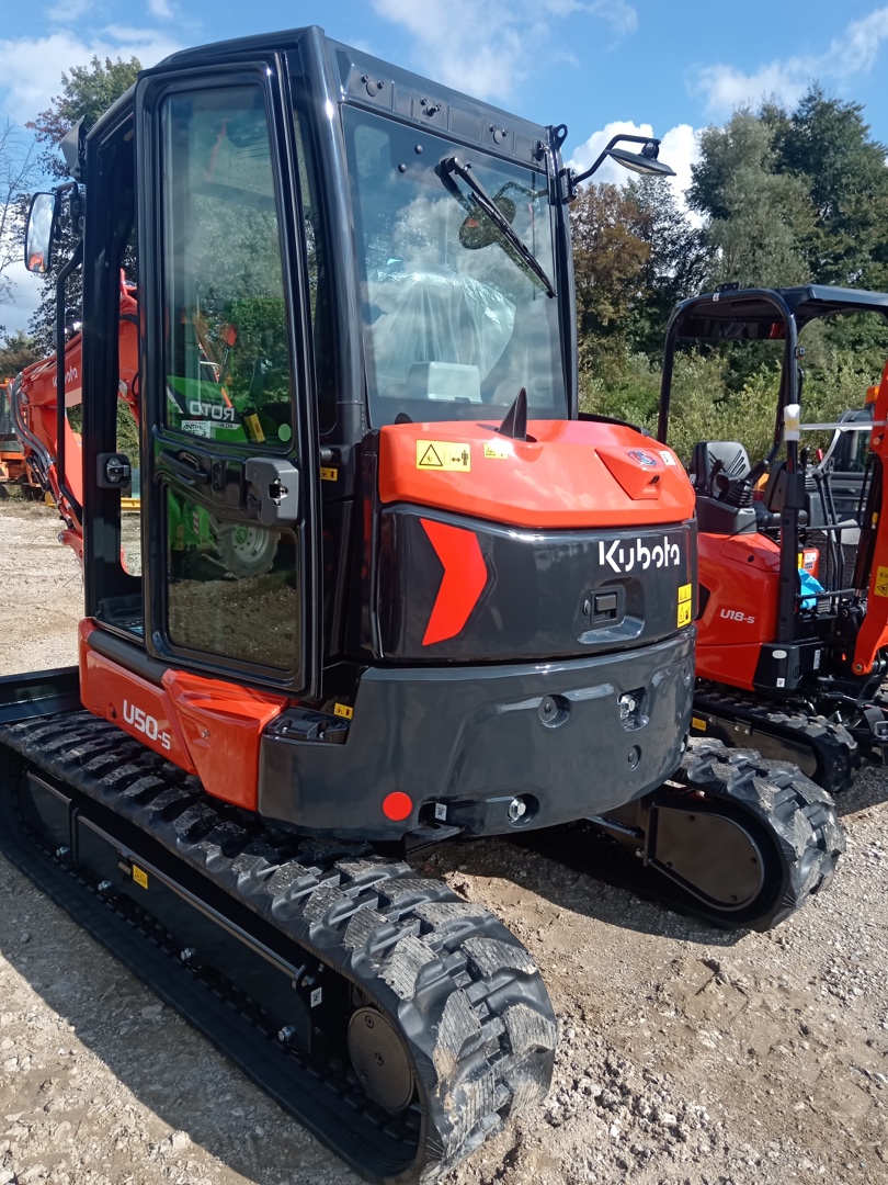 KUBOTA U 50-5 KGLS2 AT mini excavator - Franco Clò Macchine Movimento Terra