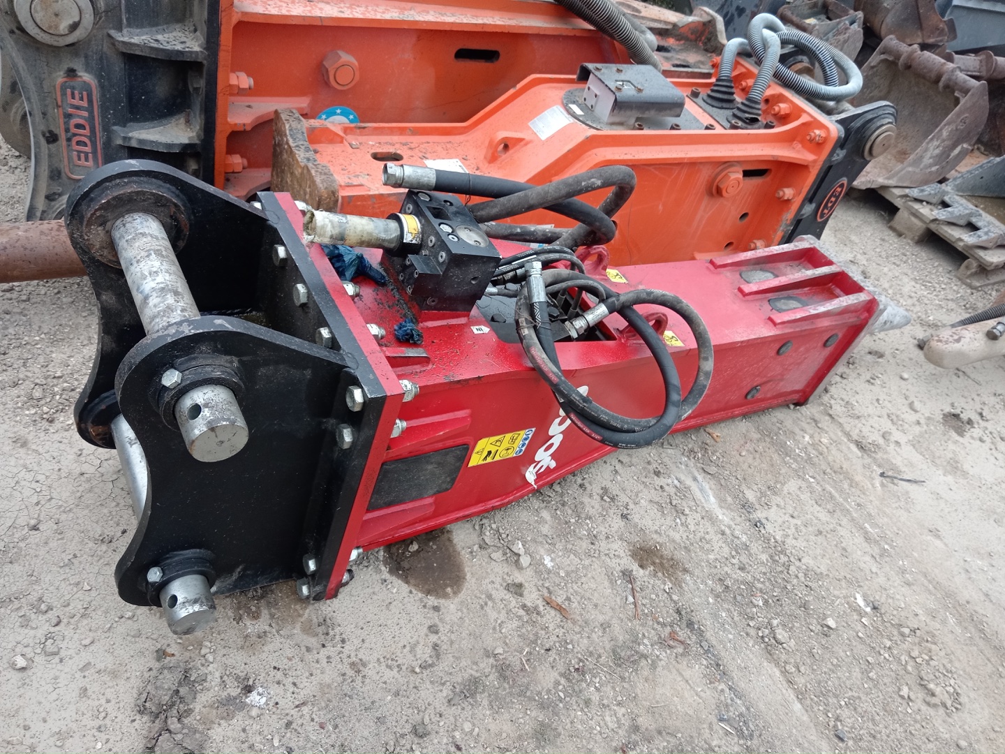 Martello demolitore idraulico SOCOMEC DMS 1350 - Franco Clò Macchine Movimento Terra