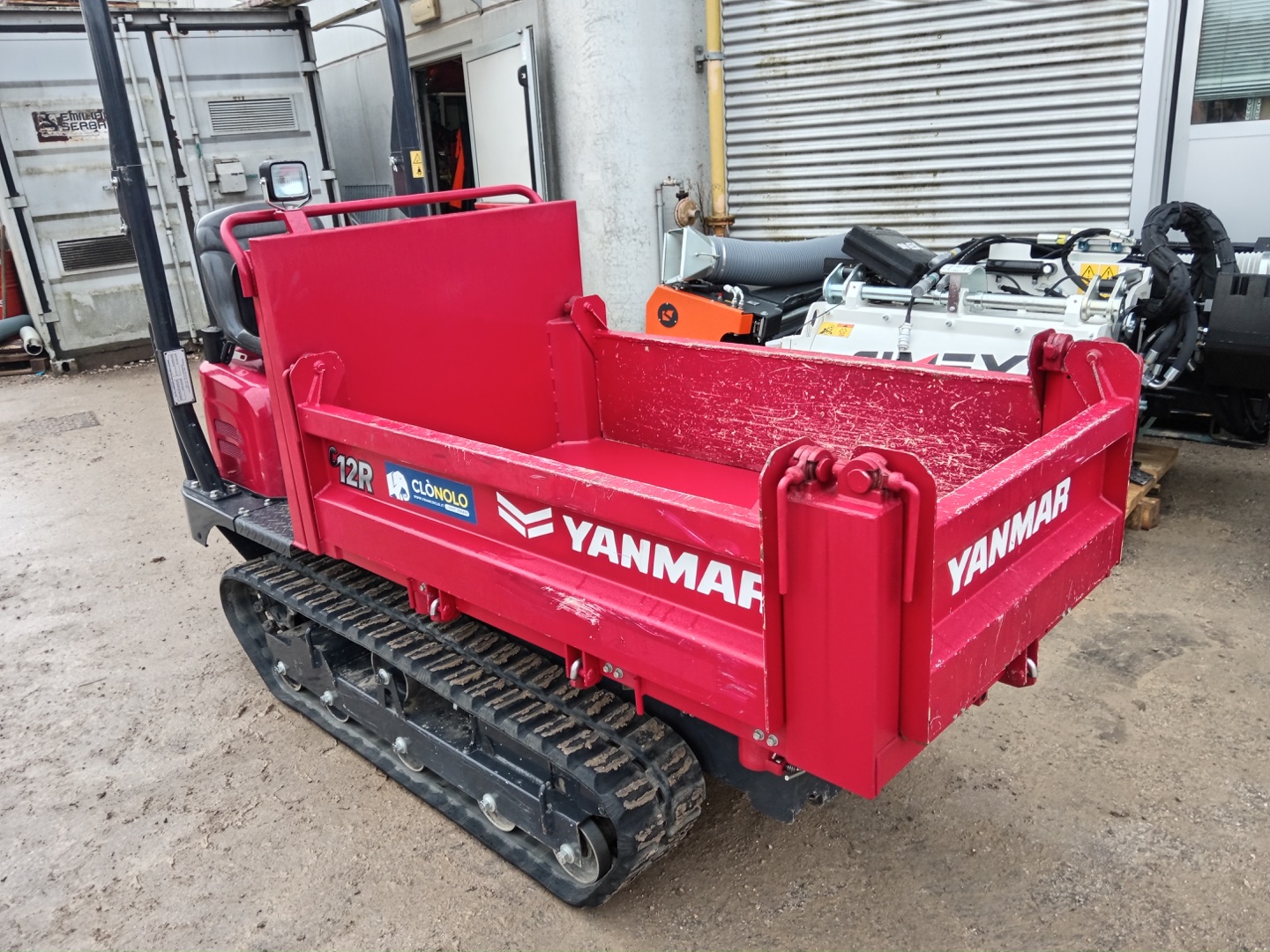 Dumper cingolato YANMAR C 12 R-C - Franco Clò Macchine Movimento Terra