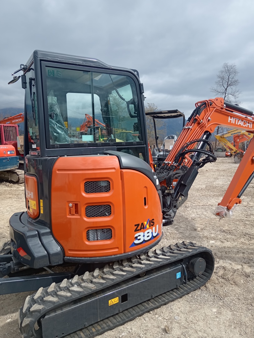 HITACHI ZX 38 U-6 CLRK2 mini crawler excavator - Franco Clò Macchine Movimento Terra