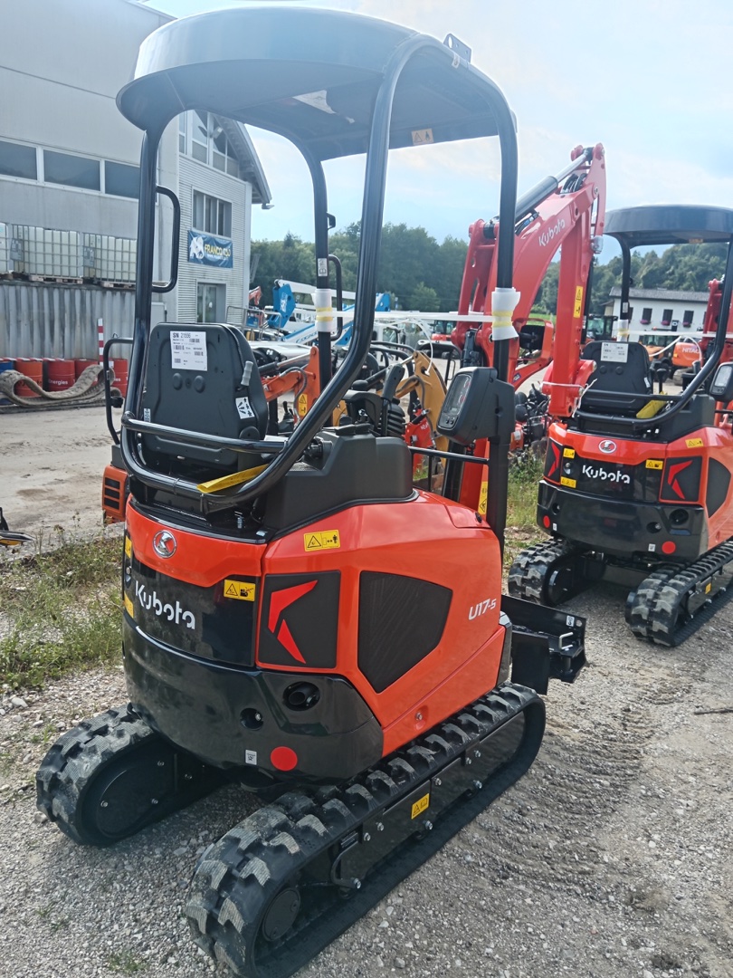 KUBOTA U 17.5 VHG F1 mini excavator - Franco Clò Macchine Movimento Terra
