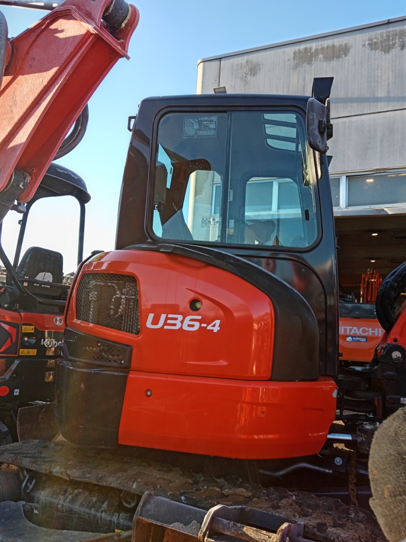 Mini escavatore KUBOTA U 36.4 KGLS2 AT - Franco Clò Macchine Movimento Terra