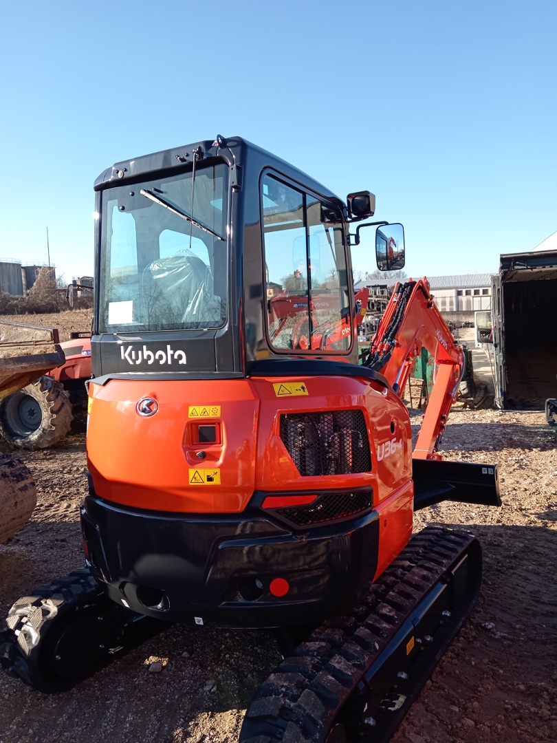 Mini escavatore KUBOTA U 36.4 KGLS2 AT - Franco Clò Macchine Movimento Terra