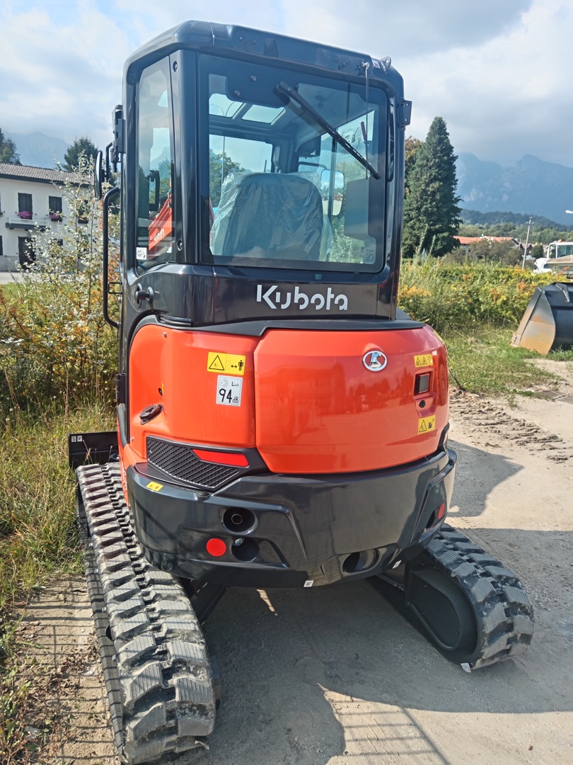 KUBOTA U 36.4 KGLS2 AT mini excavator - Franco Clò Macchine Movimento Terra