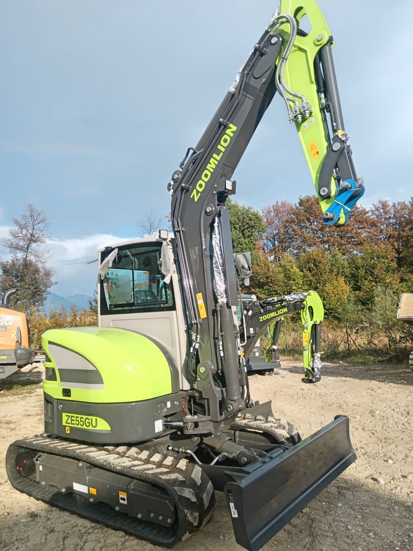 Mini escavatore ZOOMLION ZE 55 GU AC - Franco Clò Macchine Movimento Terra