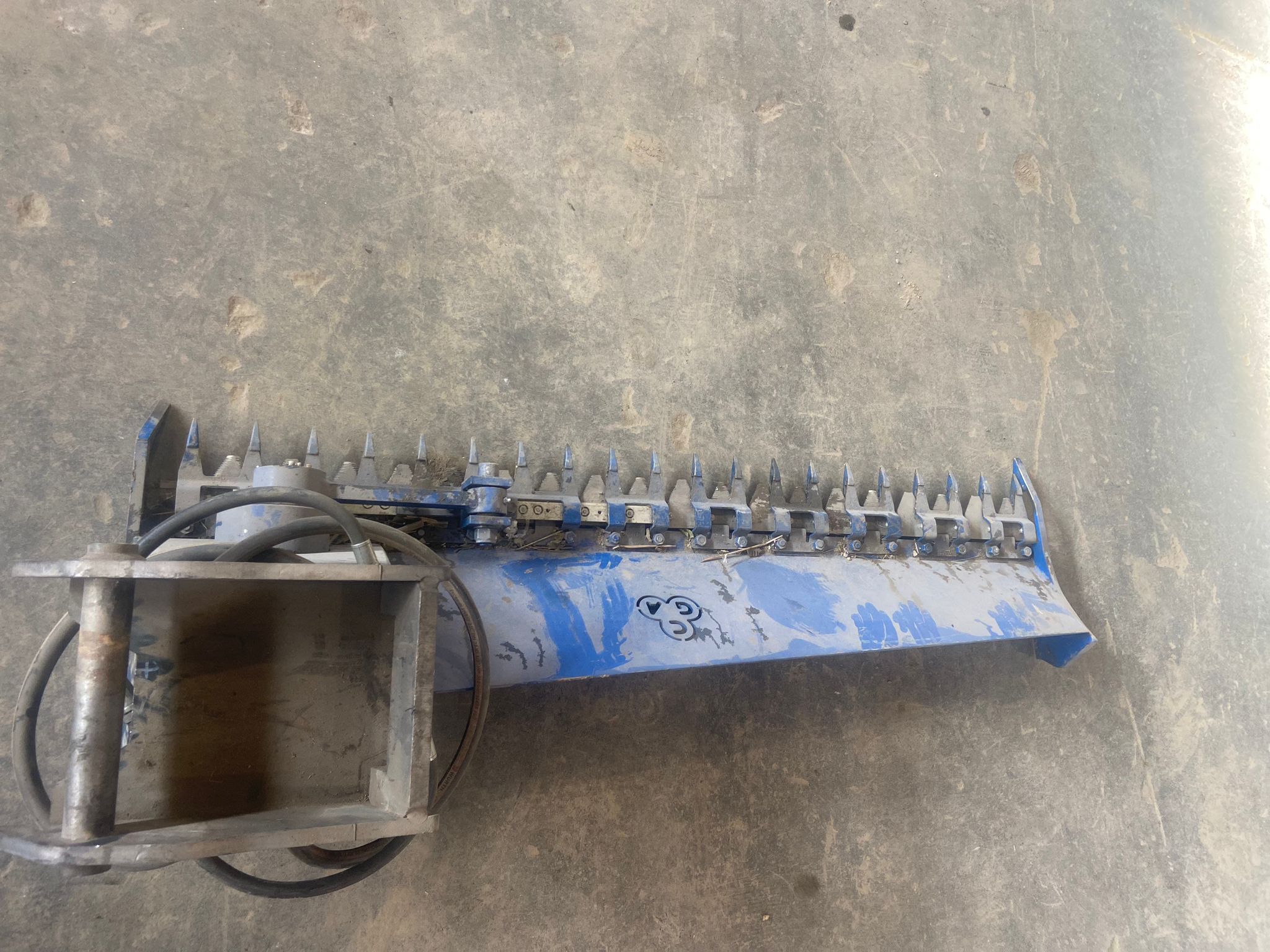 Barra falciante tosasiepi MG 150-5 - Franco Clò Macchine Movimento Terra