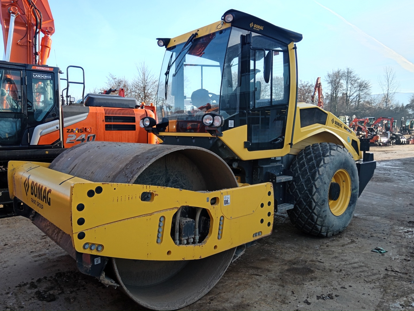 Rullo compattatore BOMAG BW 211 D-5 - Franco Clò Macchine Movimento Terra