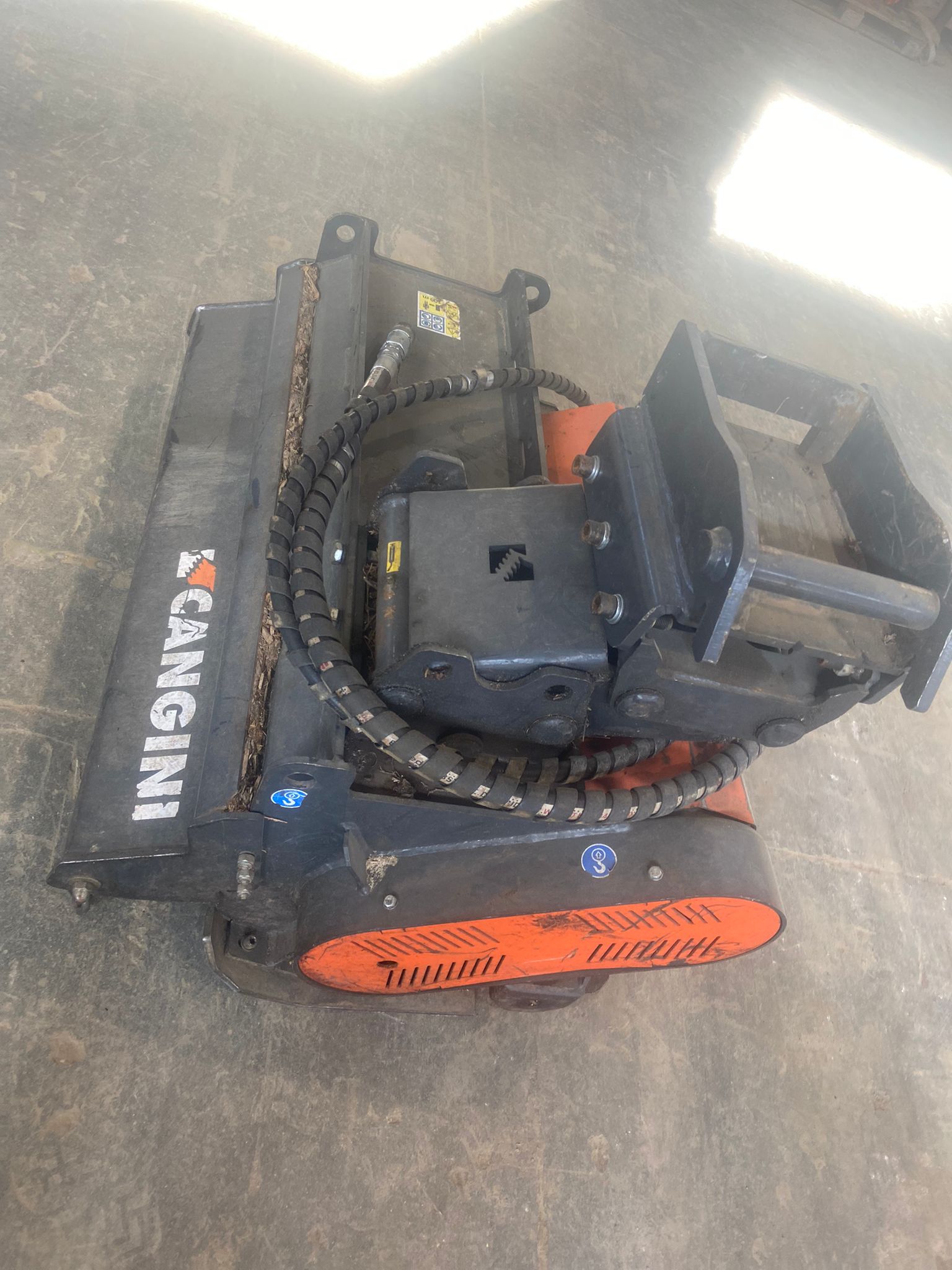 Trincia CANGINI TC2-14CC L=1000 - Franco Clò Macchine Movimento Terra