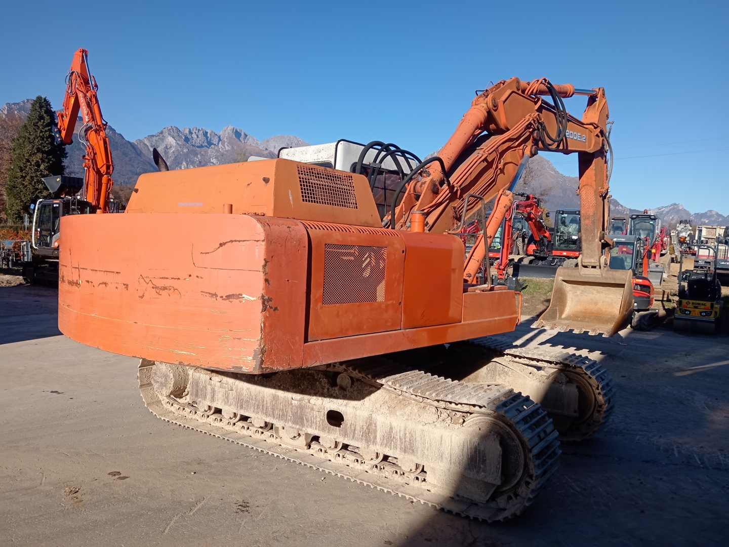 Escavatore cingolato FIAT HITACHI FH200E-2 / 2P - Franco Clò Macchine Movimento Terra