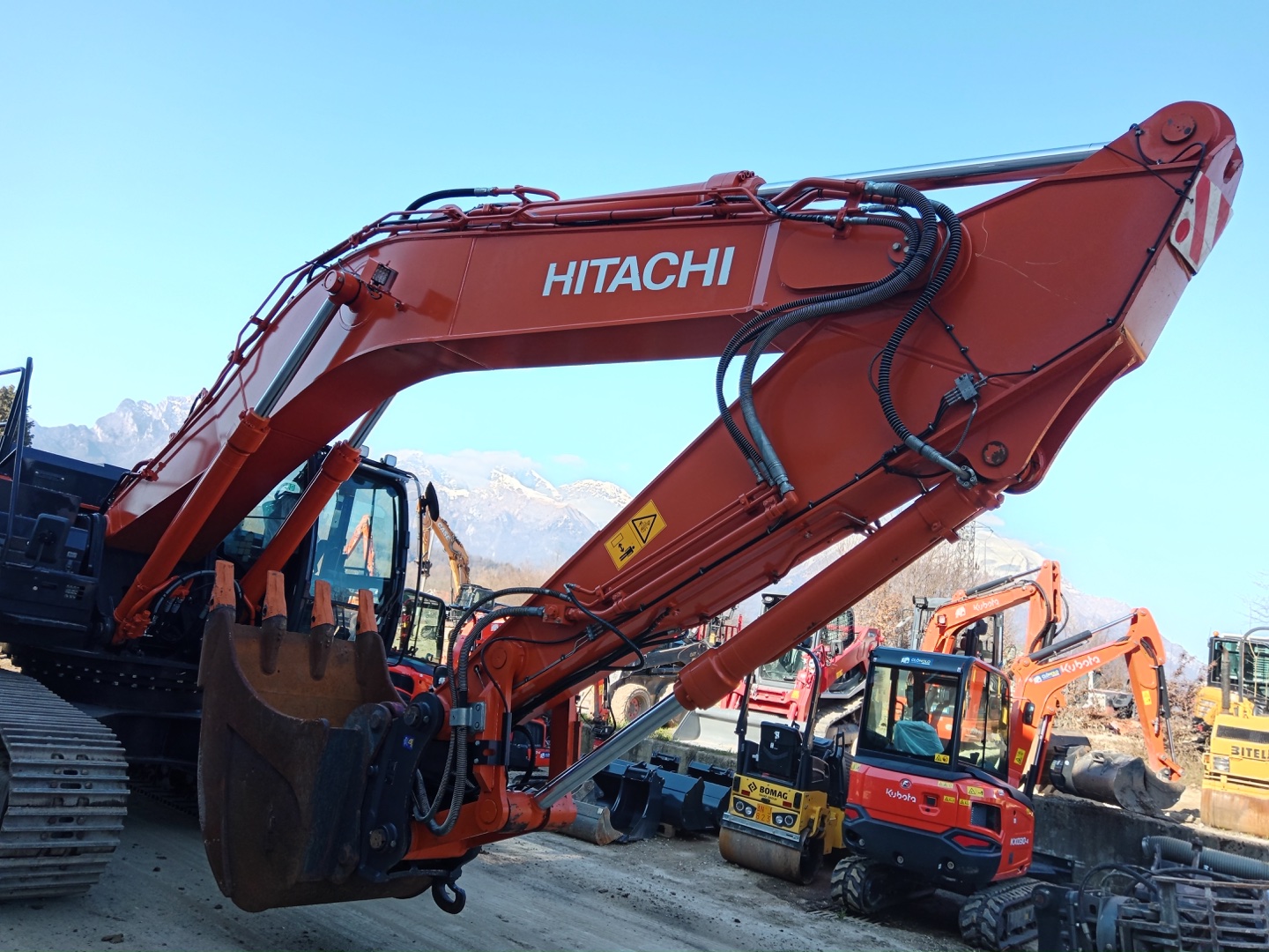 Escavatore Cingolato HITACHI ZX 350-7 LCN - Franco Clò Macchine Movimento Terra