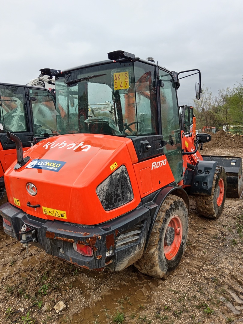 Pala gommata KUBOTA R 070 WTQC - Franco Clò Macchine Movimento Terra