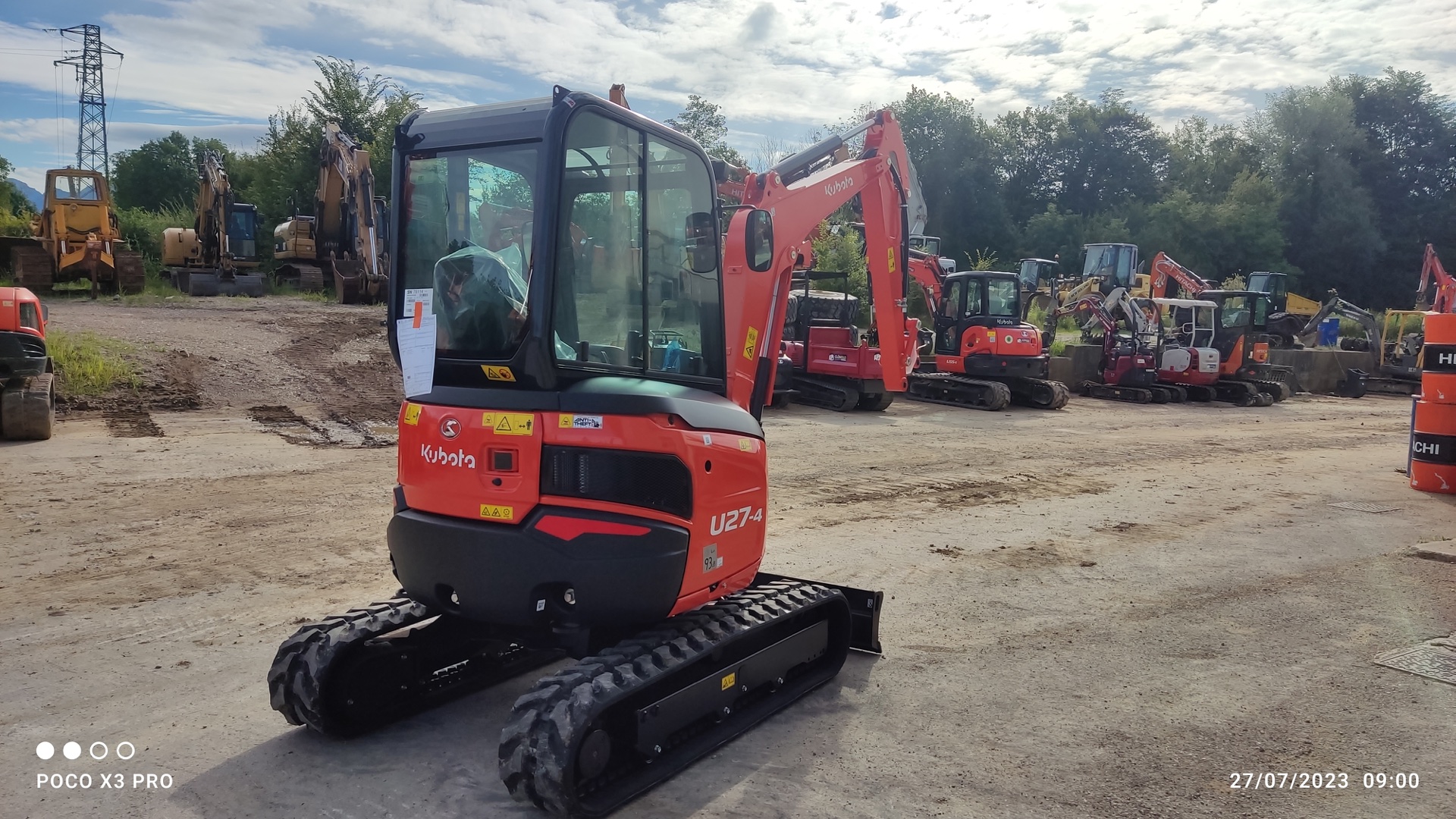 KUBOTA U 27.4 GLAT mini excavator - Franco Clò Macchine Movimento Terra
