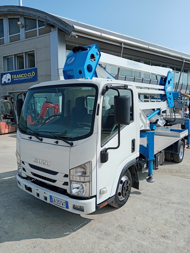 Piattaforma aerea SOCAGE FORSTE 20D - Franco Clò Macchine Movimento Terra