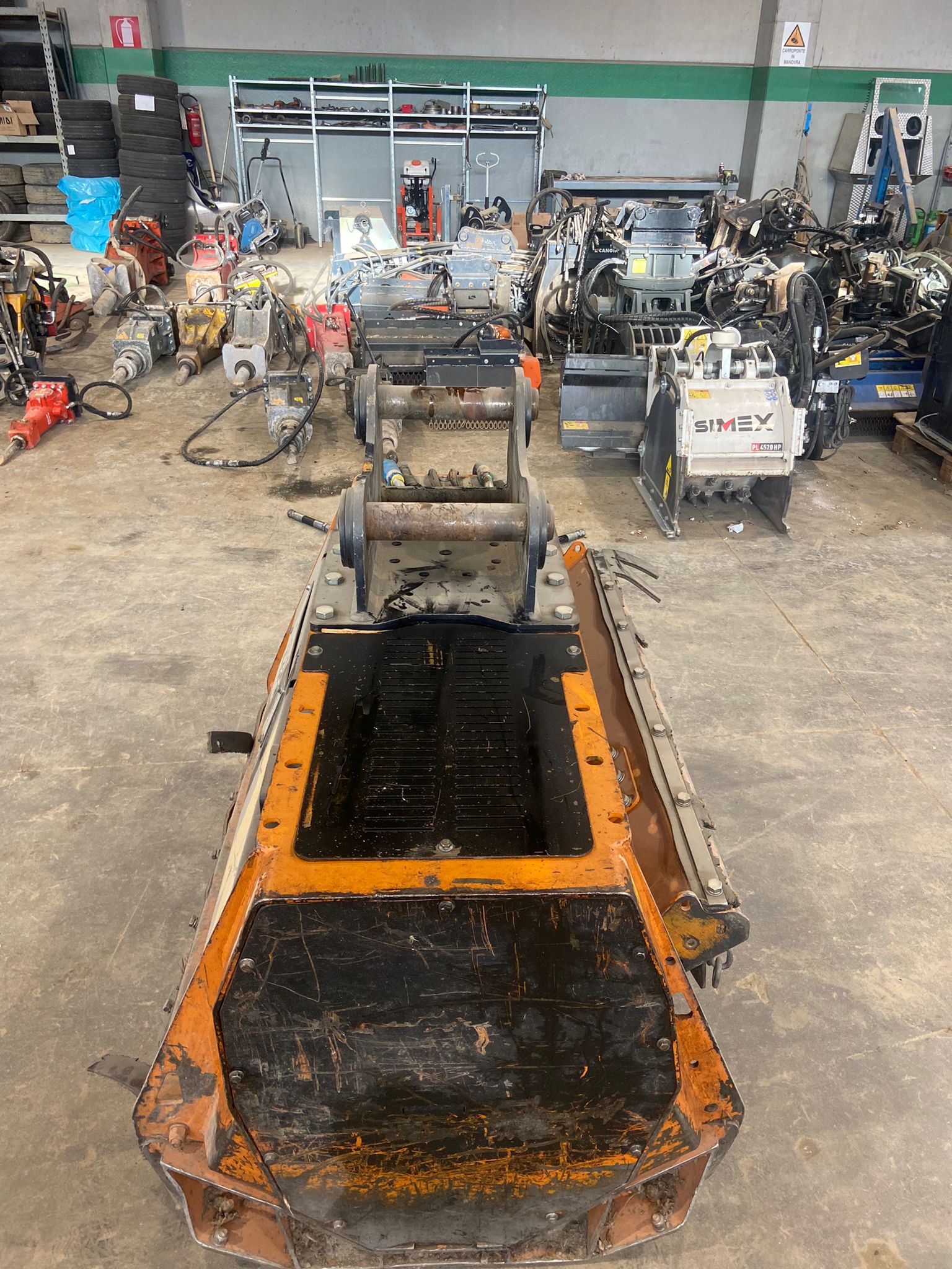 Trincia forestale BERTI EFX/MD/SB L=140 CUSTOM - Franco Clò Macchine Movimento Terra