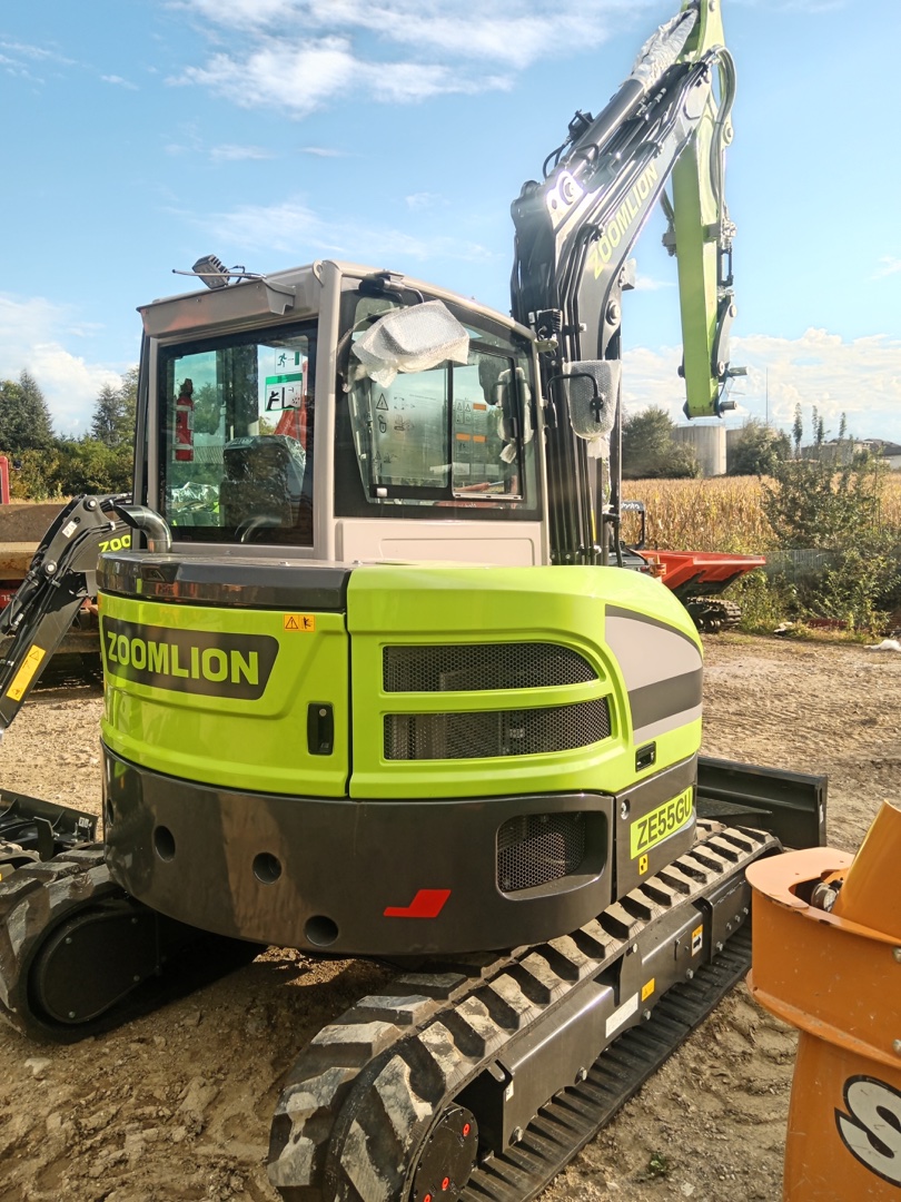 Mini escavatore ZOOMLION ZE 55 GU AC - Franco Clò Macchine Movimento Terra