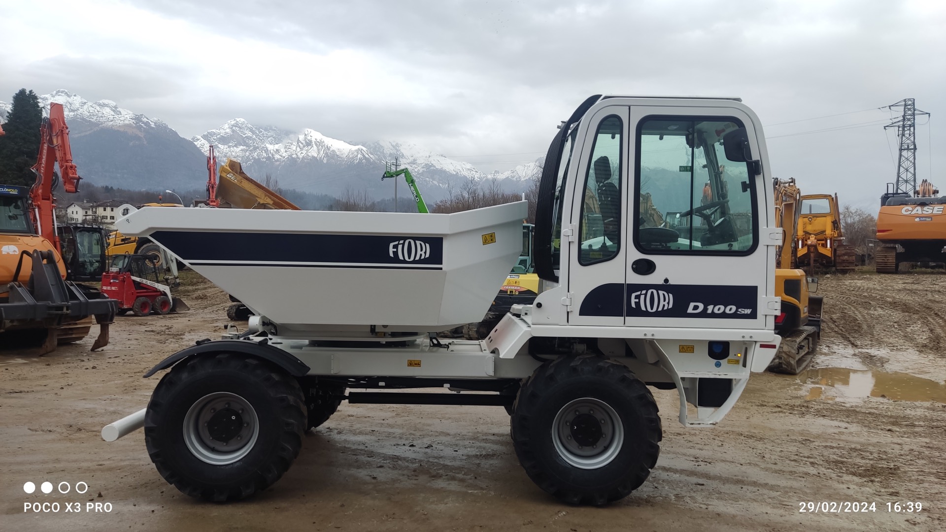Dumper FIORI D 100 SW - Franco Clò Macchine Movimento Terra