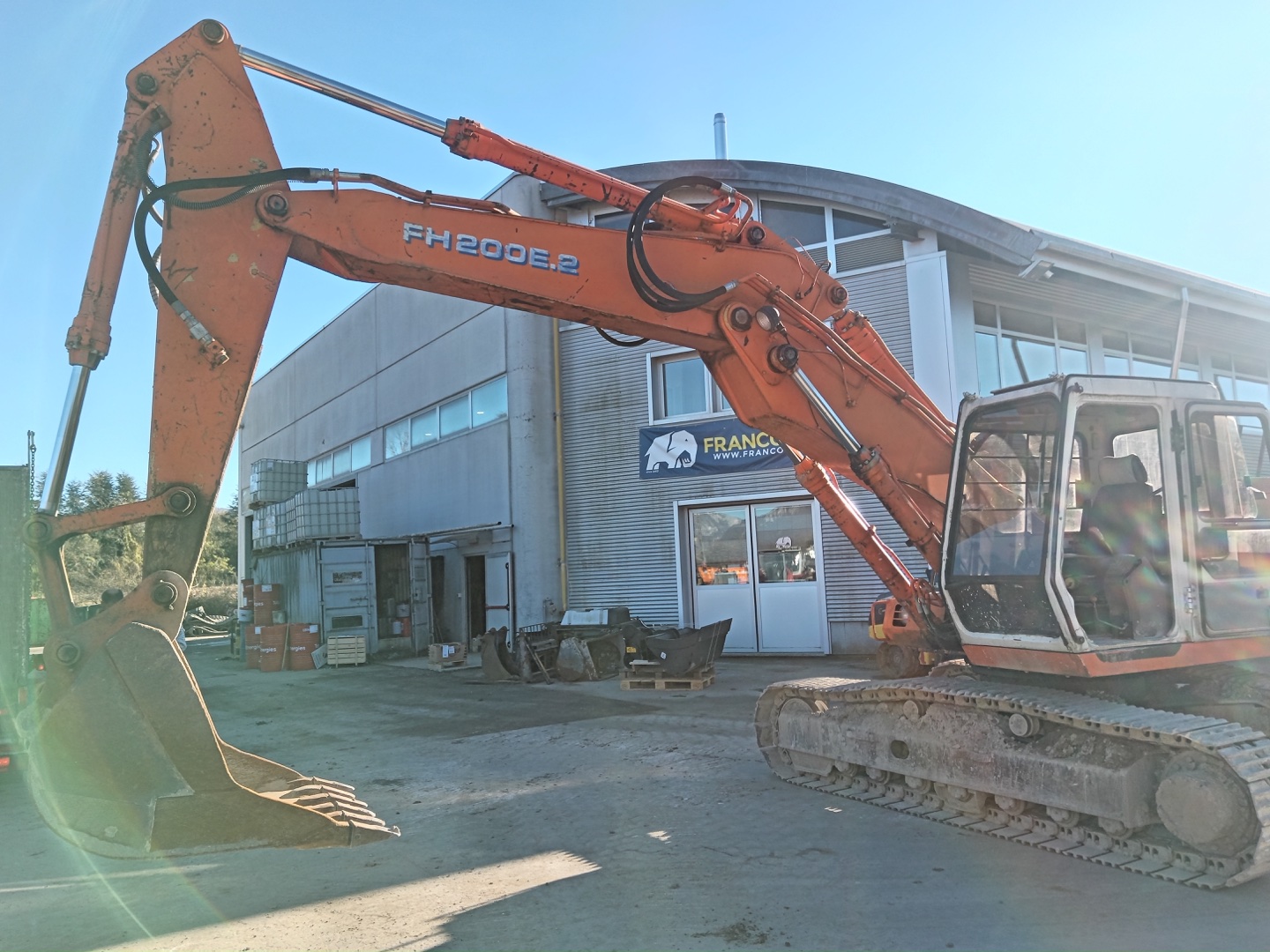 Escavatore cingolato FIAT HITACHI FH200E-2 / 2P - Franco Clò Macchine Movimento Terra