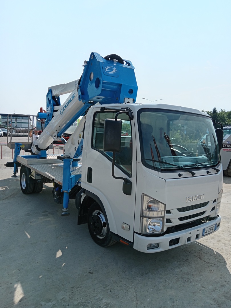 Piattaforma aerea SOCAGE FORSTE 20D - Franco Clò Macchine Movimento Terra