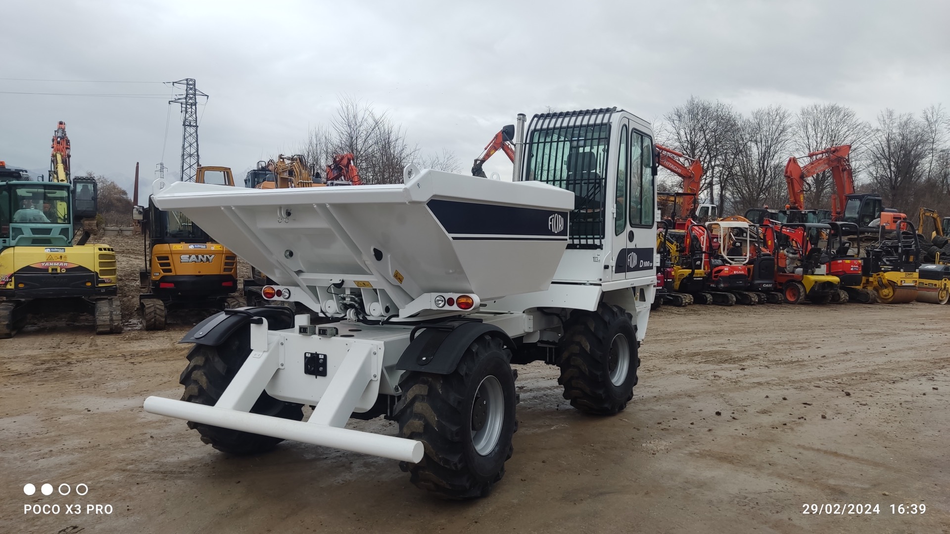 Dumper FIORI D 100 SW - Franco Clò Macchine Movimento Terra