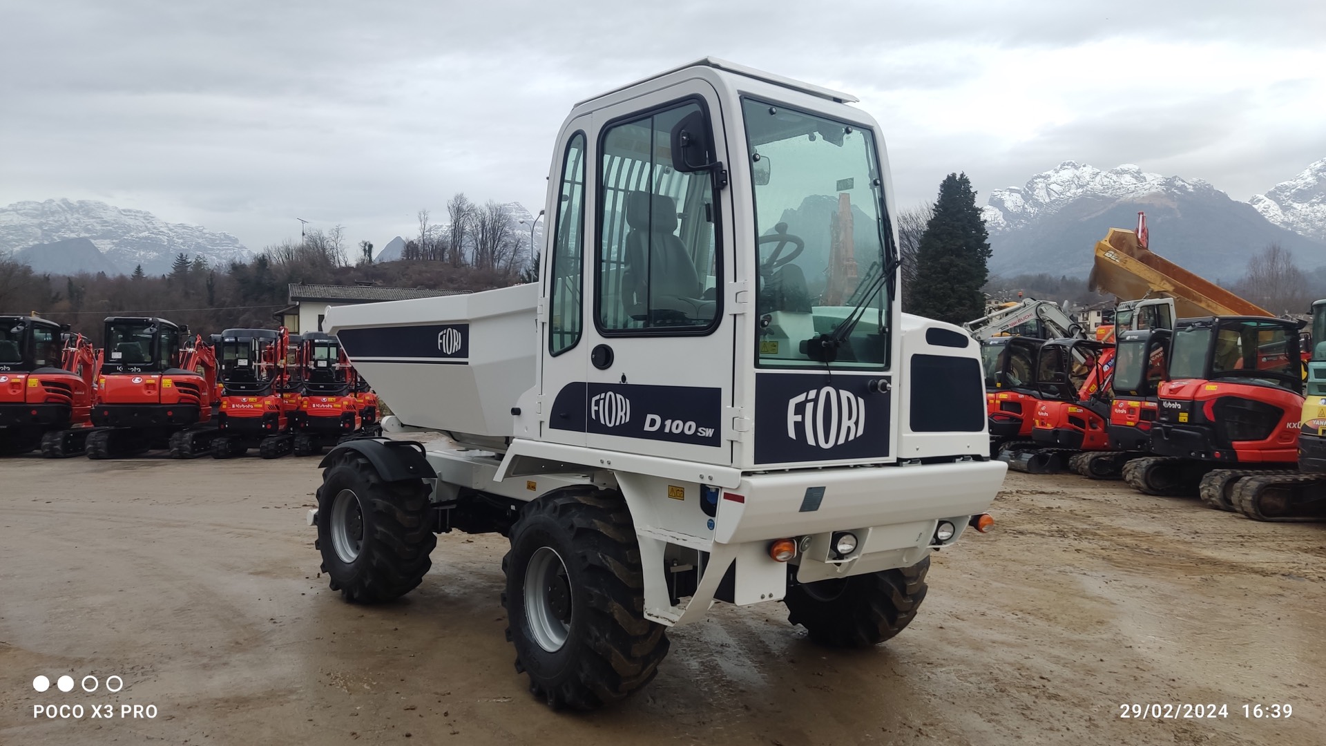 Dumper FIORI D 100 SW - Franco Clò Macchine Movimento Terra