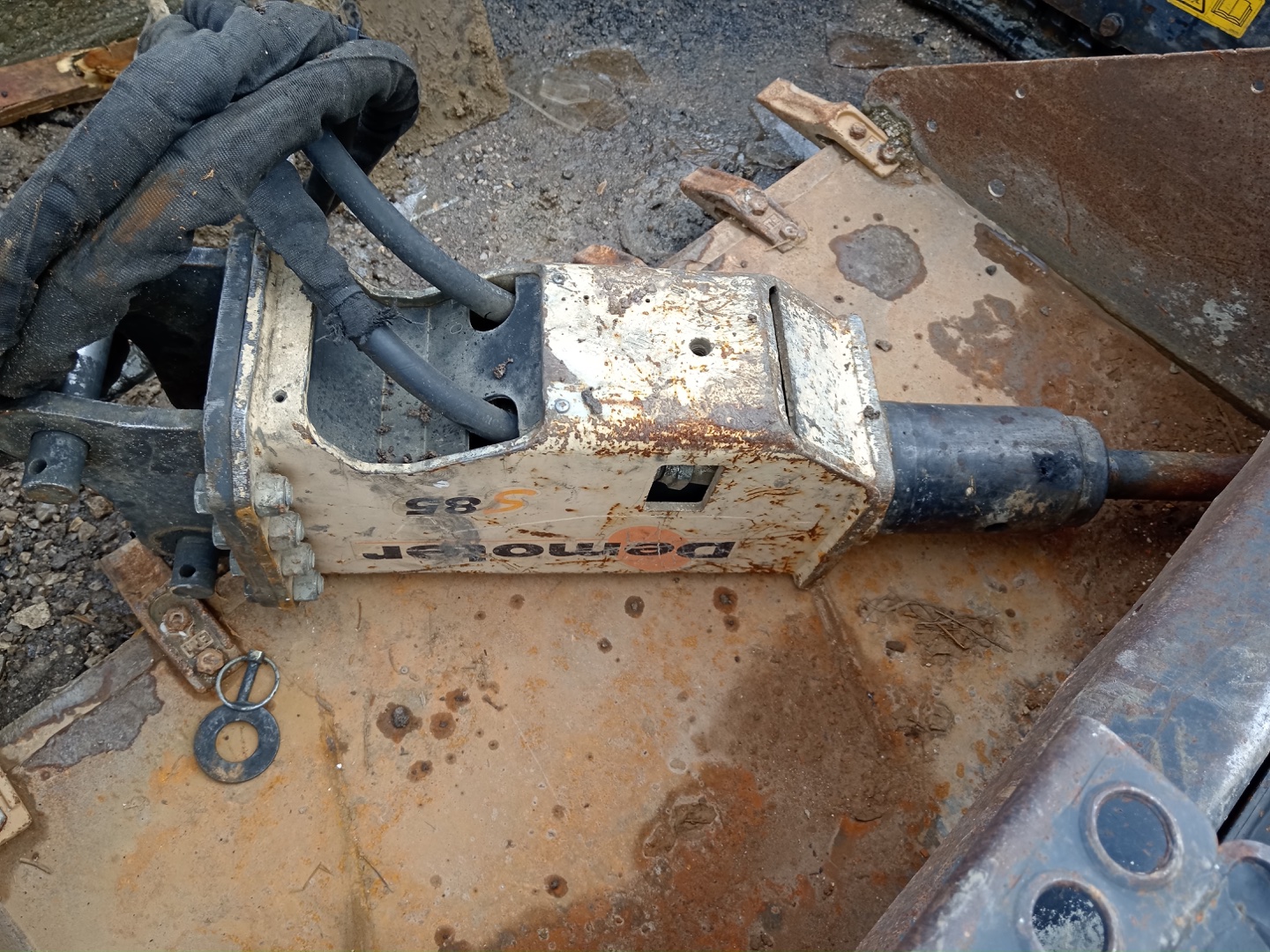 Martello demolitore idraulico DEMOTER S85 - Franco Clò Macchine Movimento Terra