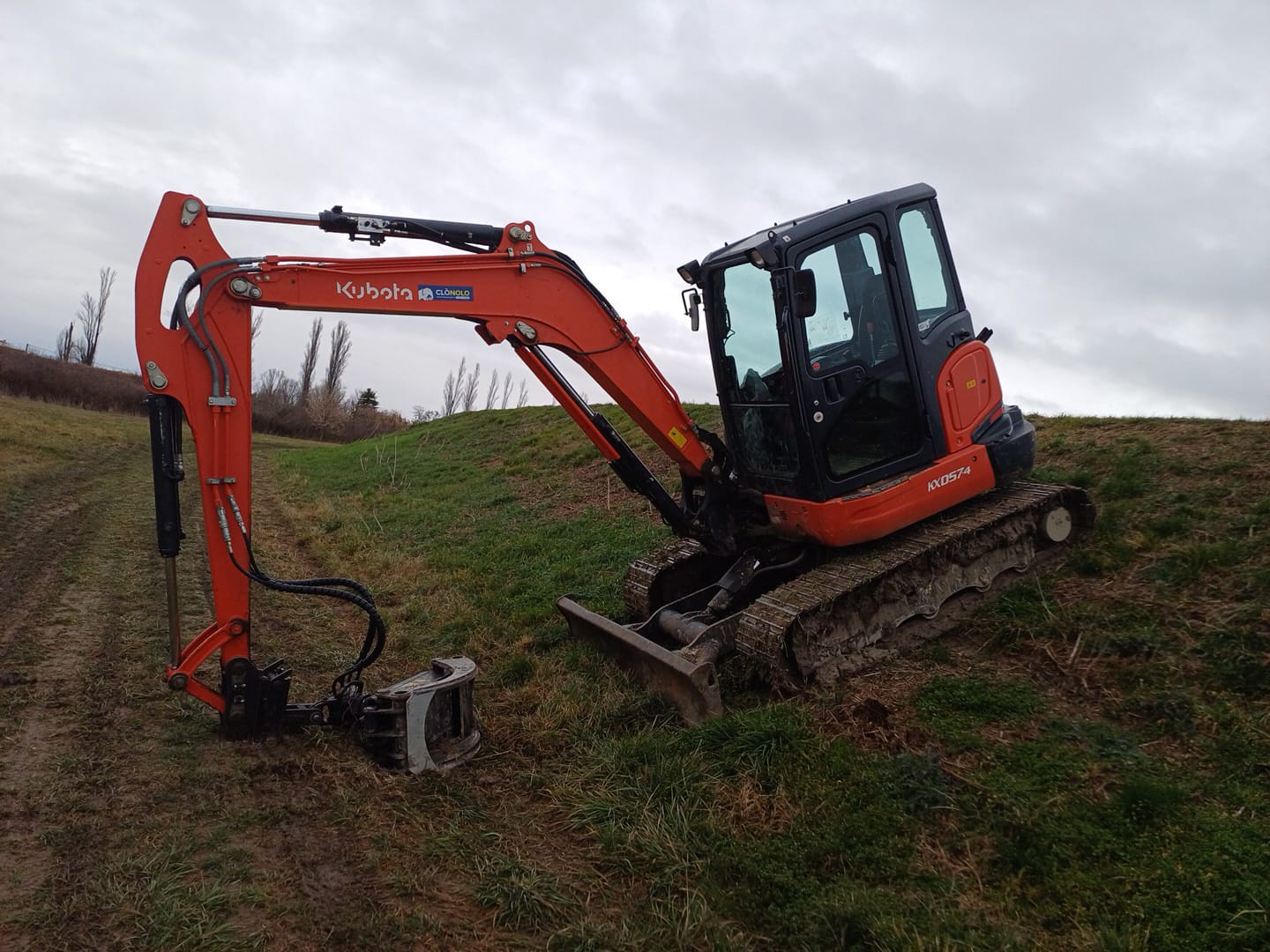 Mini escavatore KUBOTA KX 057-4 KGLS2 AT - Franco Clò Macchine Movimento Terra