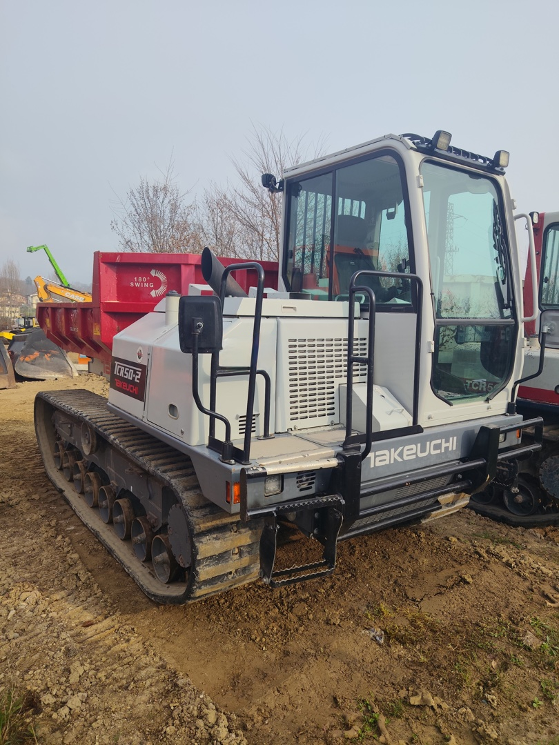 Dumper cingolato TAKEUCHI TCR 50.2 - Franco Clò Macchine Movimento Terra