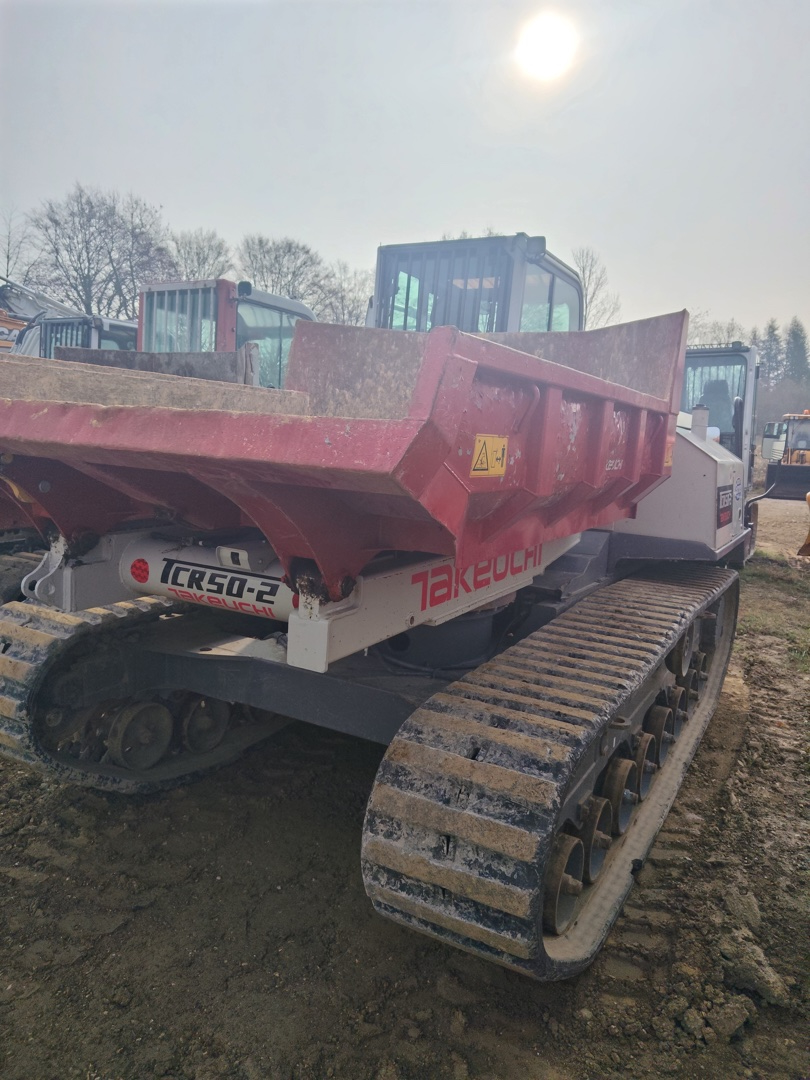 Dumper cingolato TAKEUCHI TCR 50.2 - Franco Clò Macchine Movimento Terra